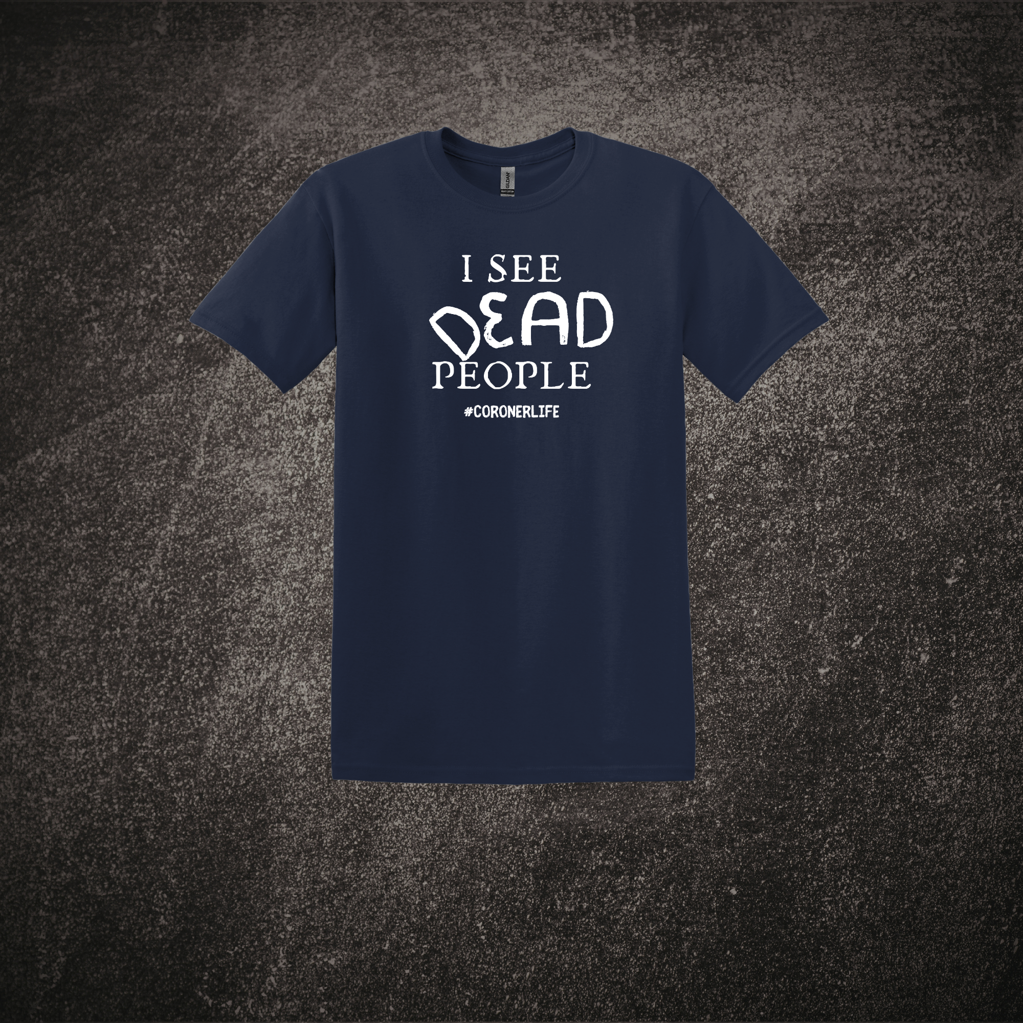 I See Dead People SS Tee Navy.png