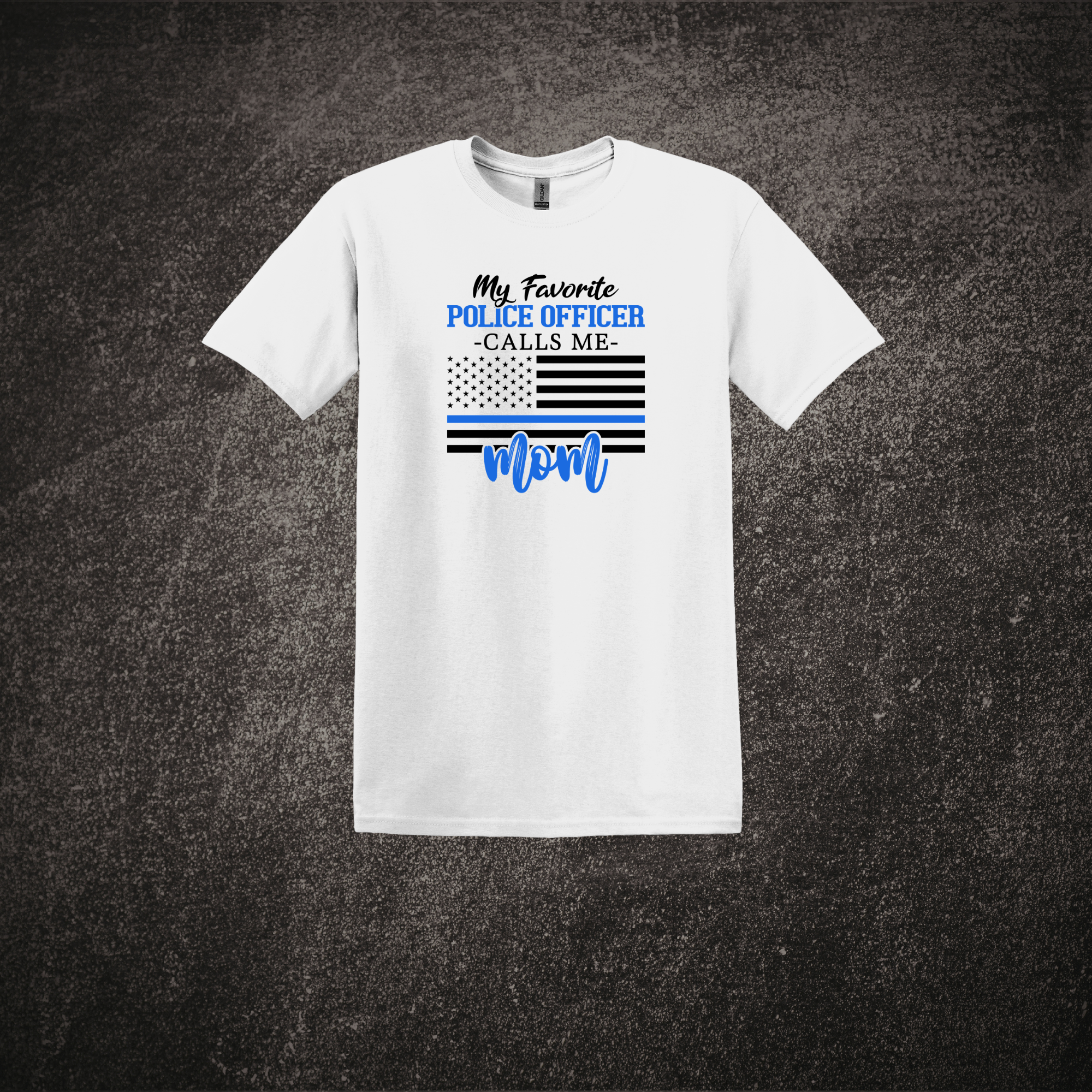 My Favorite Police Officer - SS Tee White.png