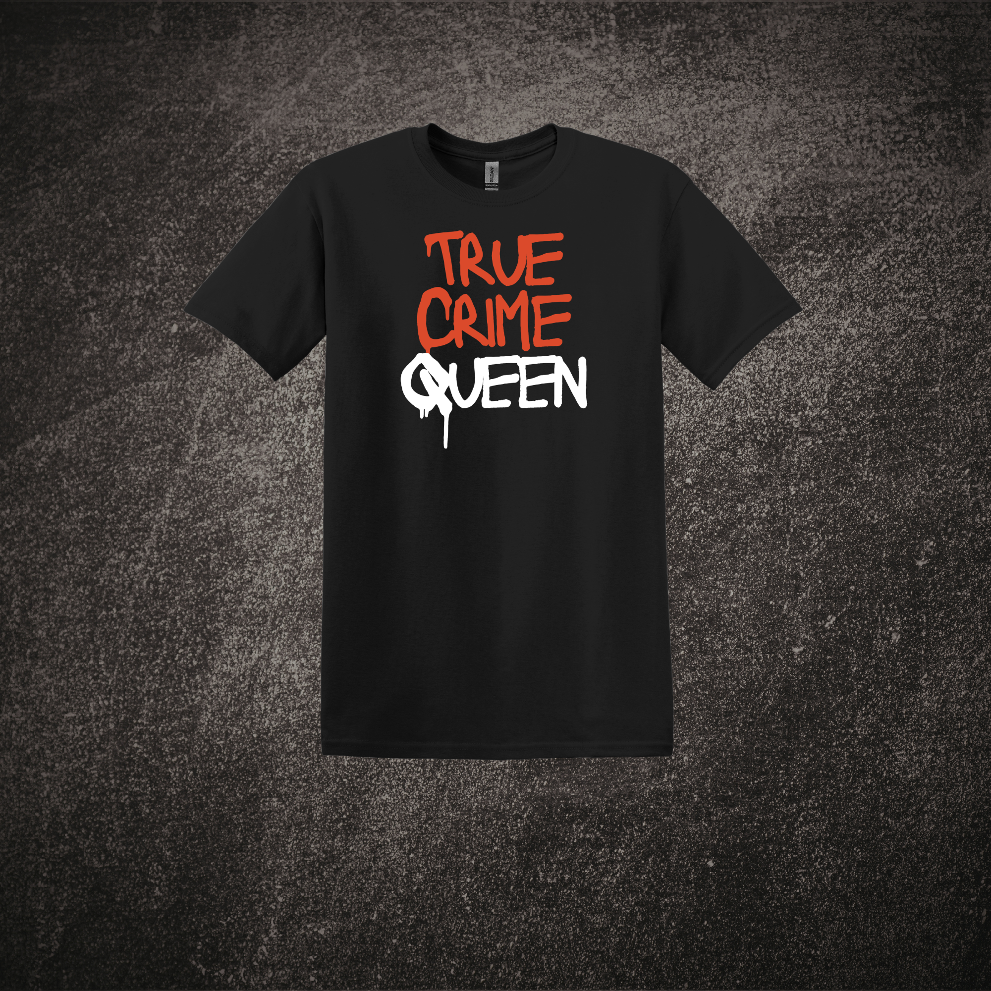 True Crime Queen SS Tee Black.png