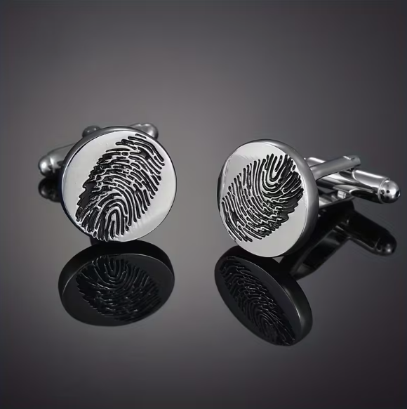 Fingerprint Cufflinks