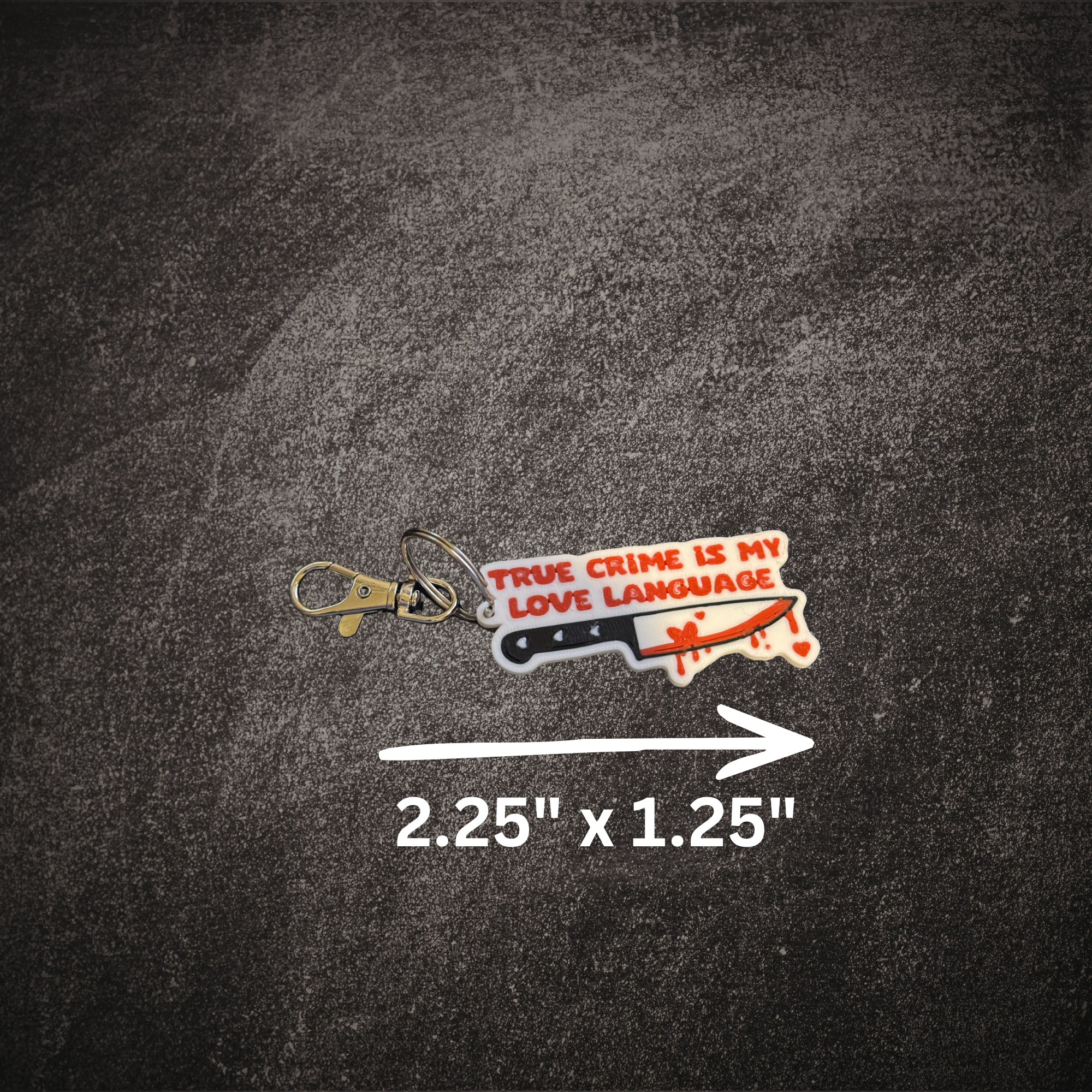 True Crime is my Love Language Keychains Mockup 2.png
