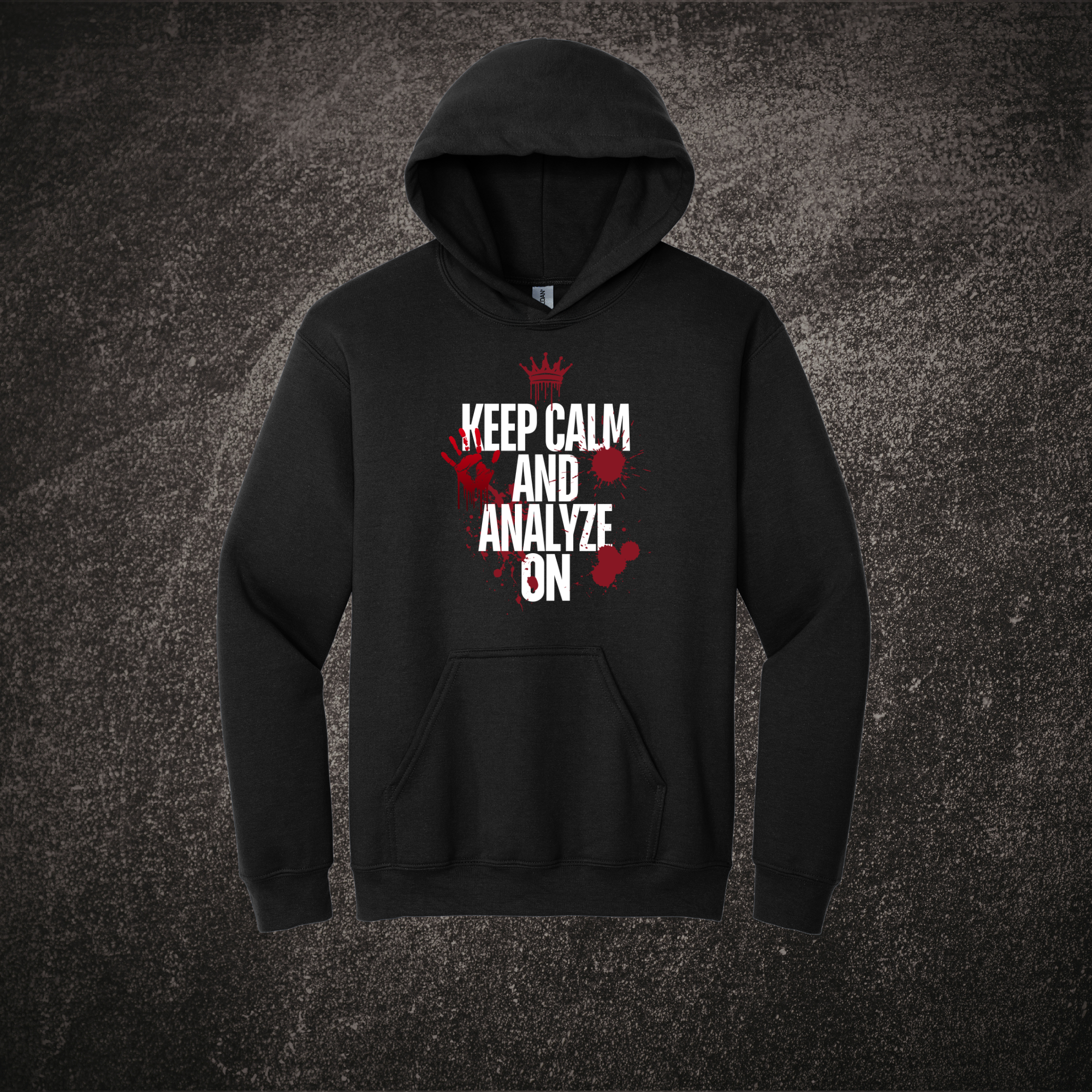 Keep Calm - Hoodie Black.png