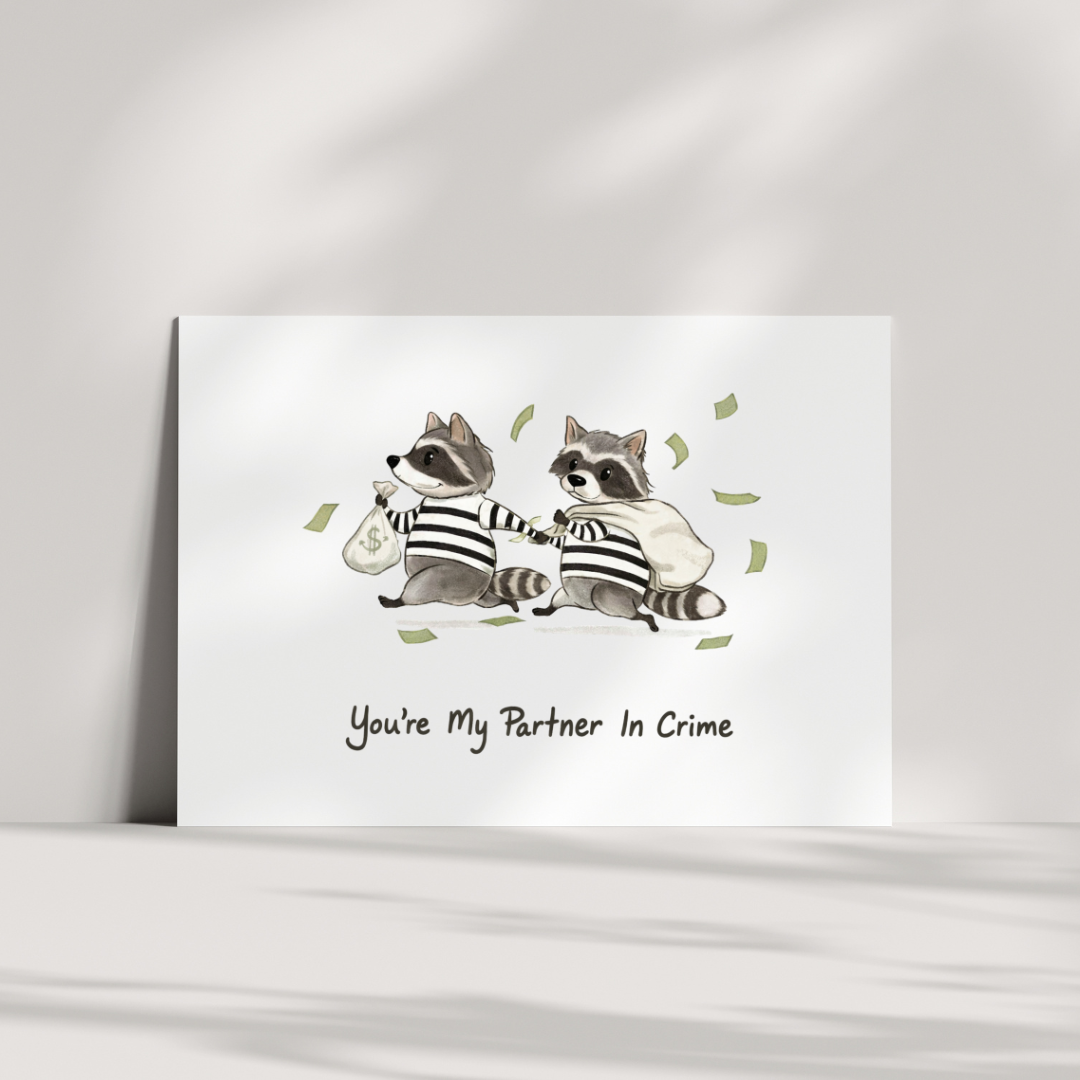 Racoon Partner in Crime Greeting 1.png