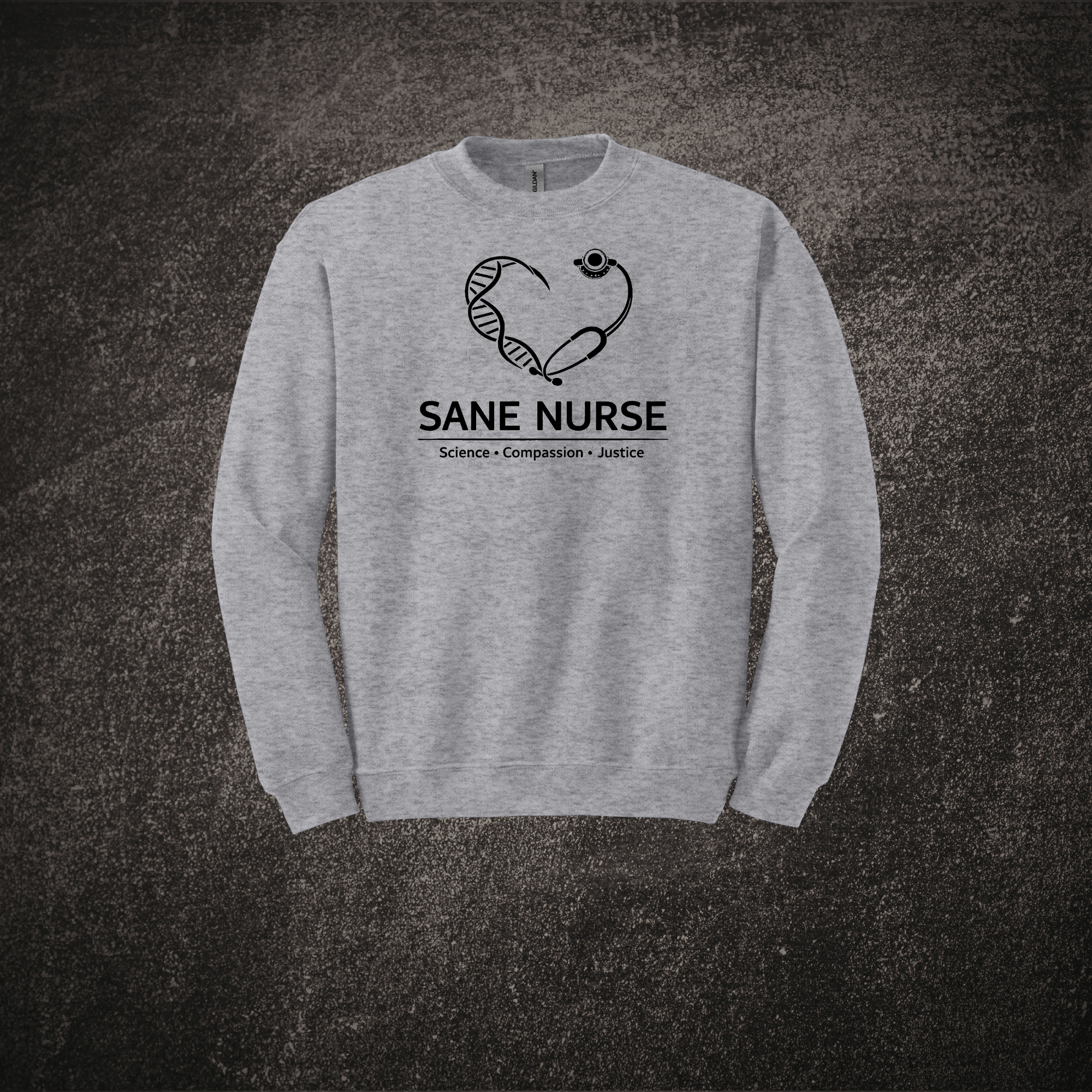 SANE Nurse - Sweat Sport Gray.png