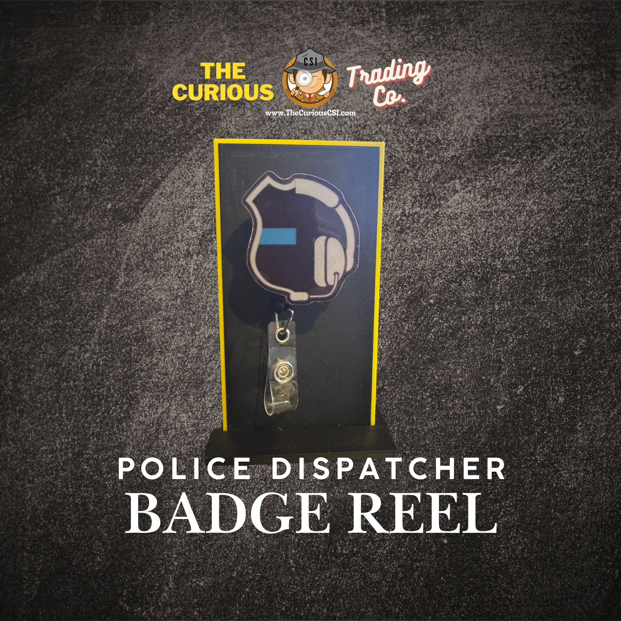 Police Dispatcher Badge Reel