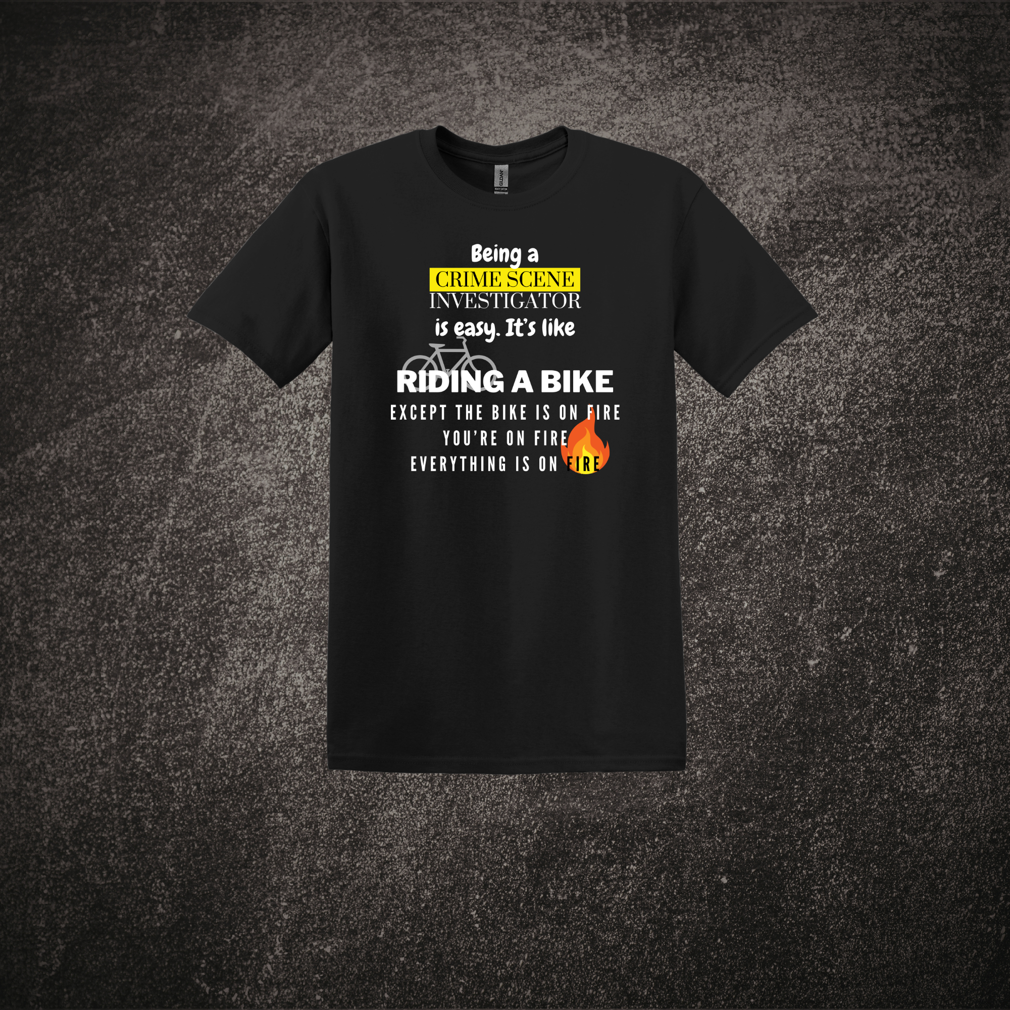 Being A CSI - SS Tee Black.png