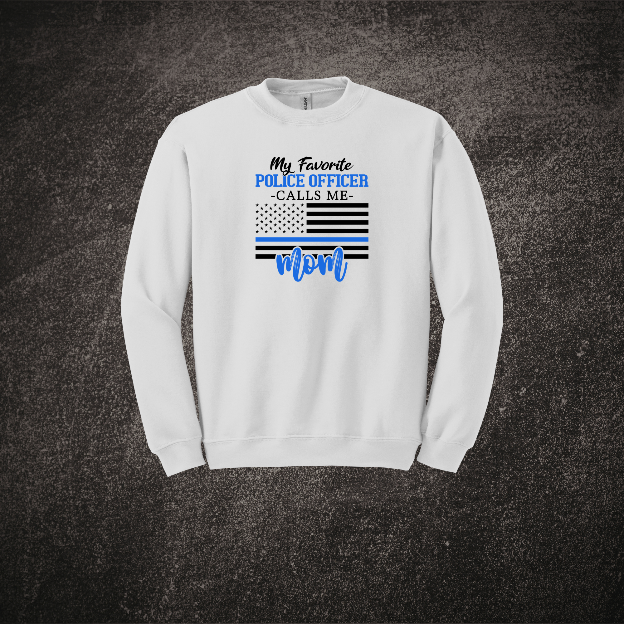 My Favorite Police Officer - Sweatshirt White.png