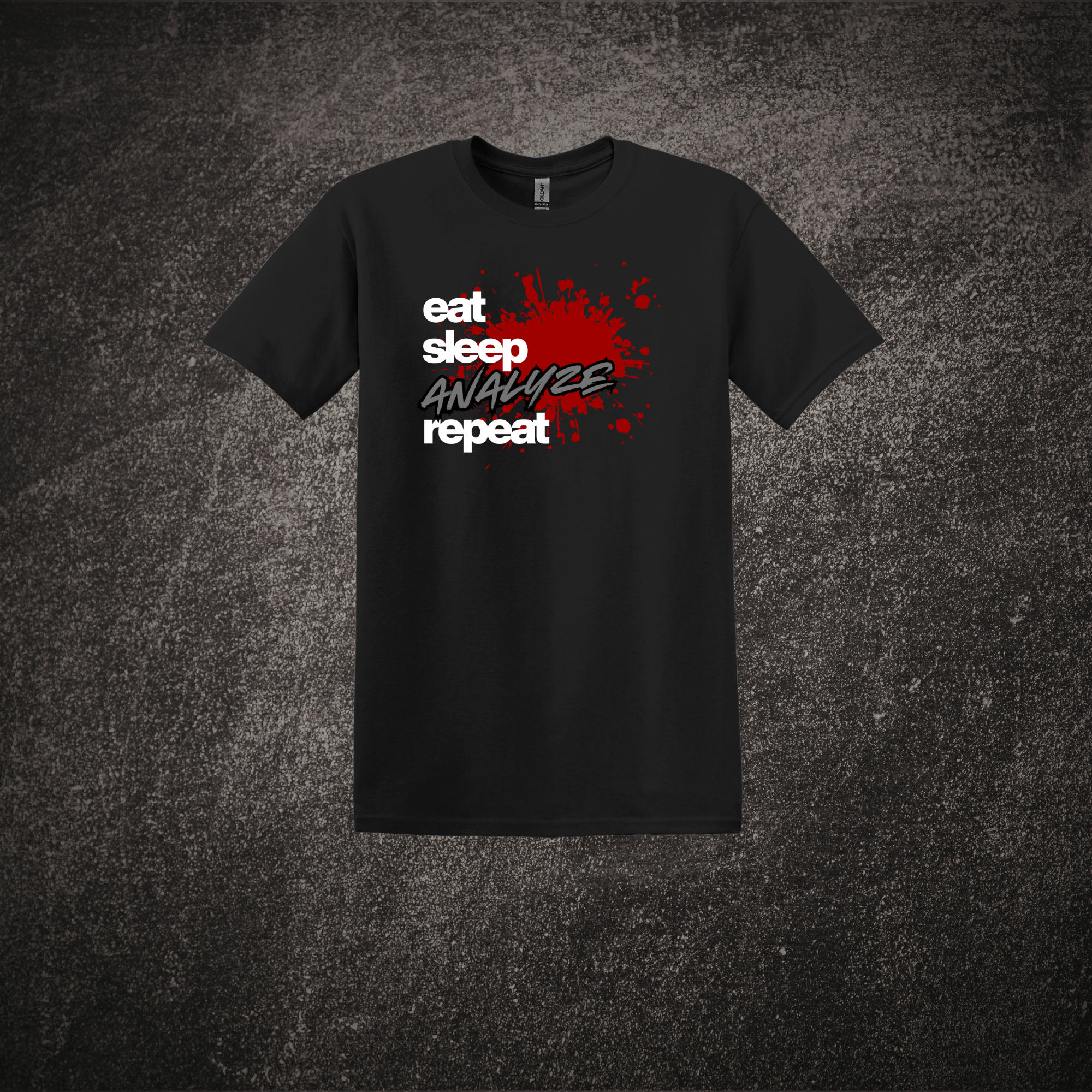Eat Sleep Analyze Repeat - SS Black.png