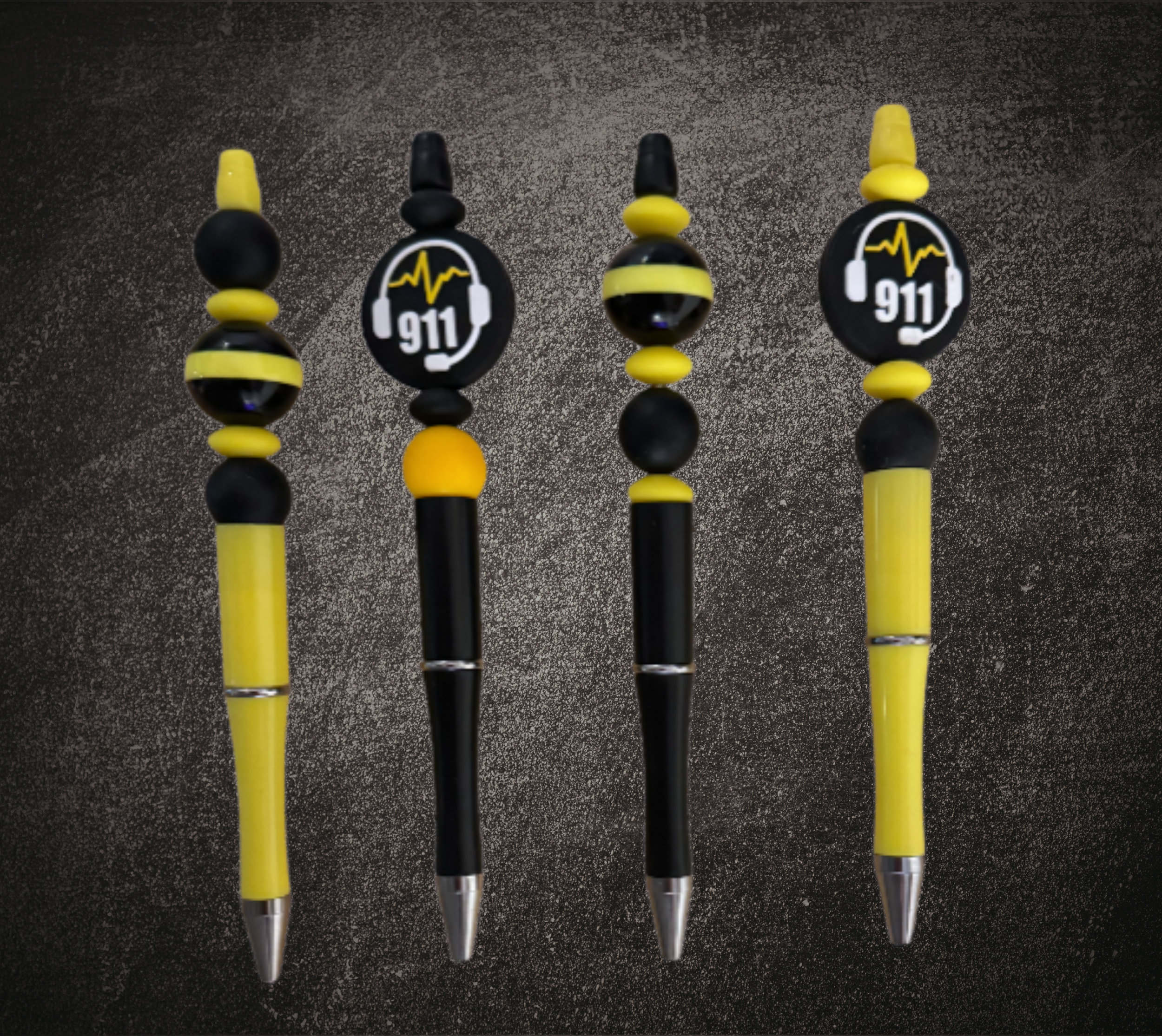 911 Dispatch Beaded Pen