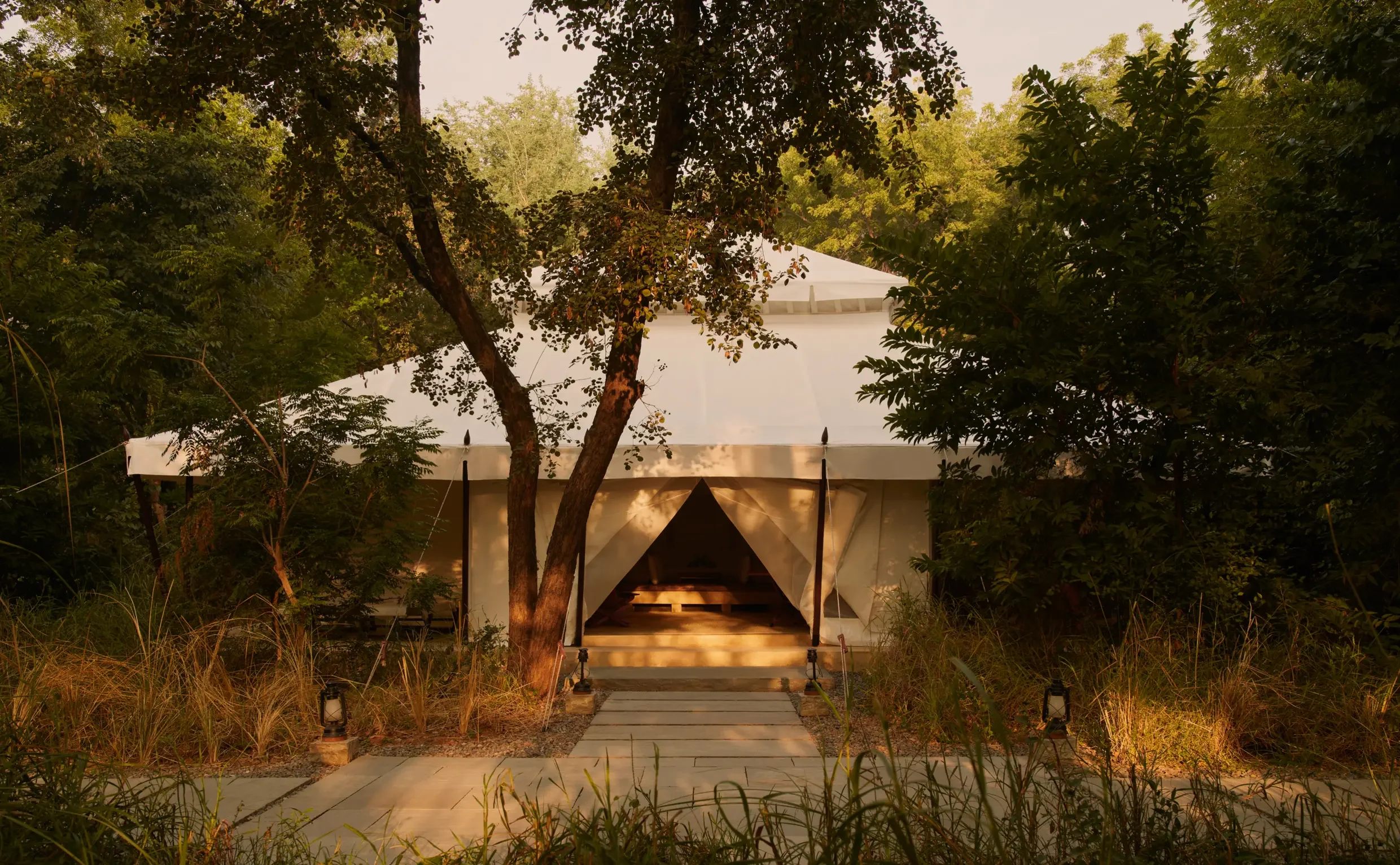 Aman-i-Khas, India - Accommodation -Tent-Exterior.webp