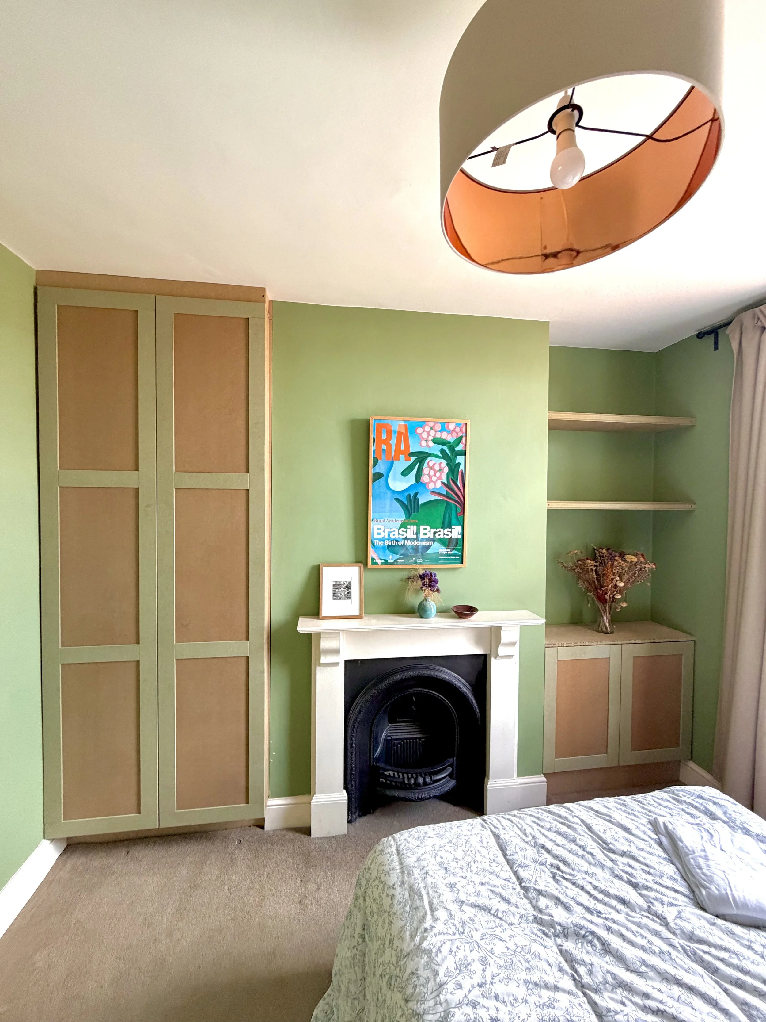 Bespoke wardrobe/alcove storage