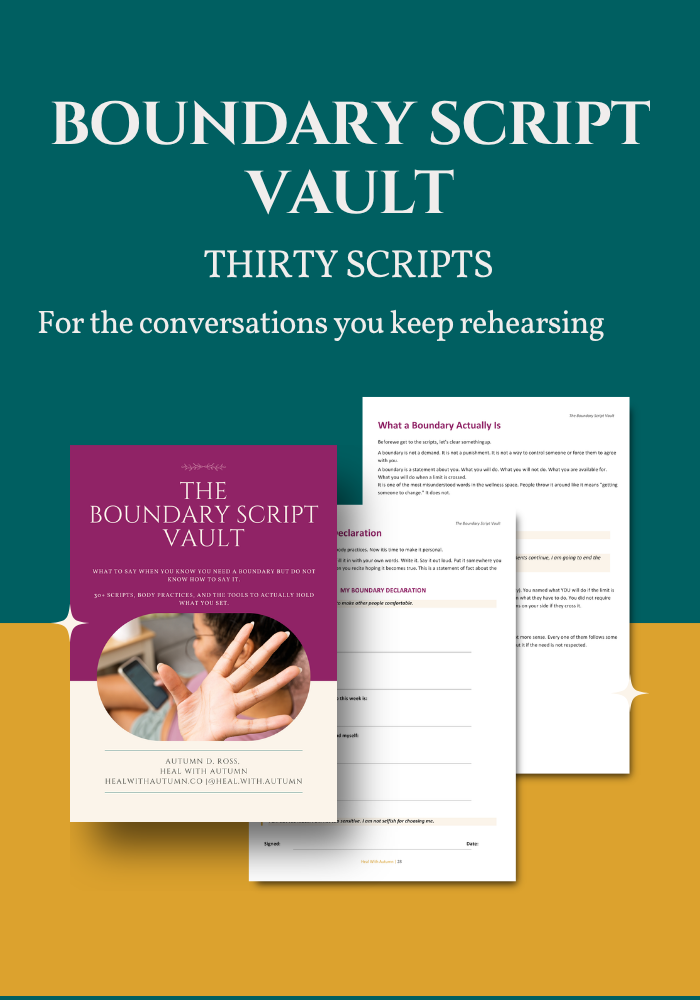 Boundary Script Vault