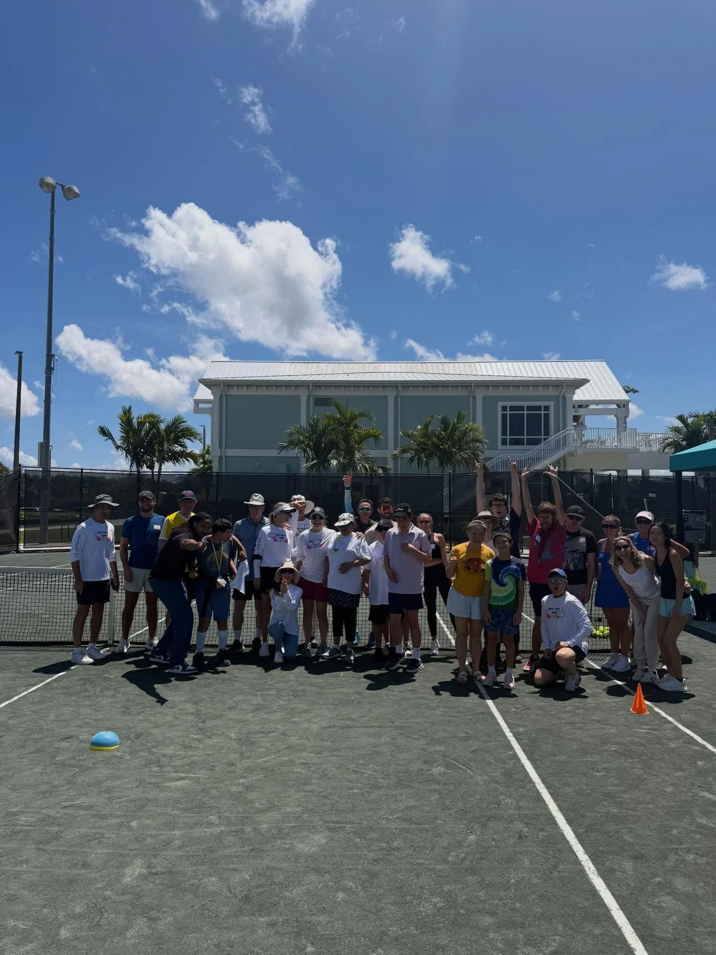 Super fun day at Jamie&rsquo;s Tennis Angels! Thank you to all of the amazing volunteers and thank you to our athletes for your energy and motivation! It&rsquo;s a recipe for success!