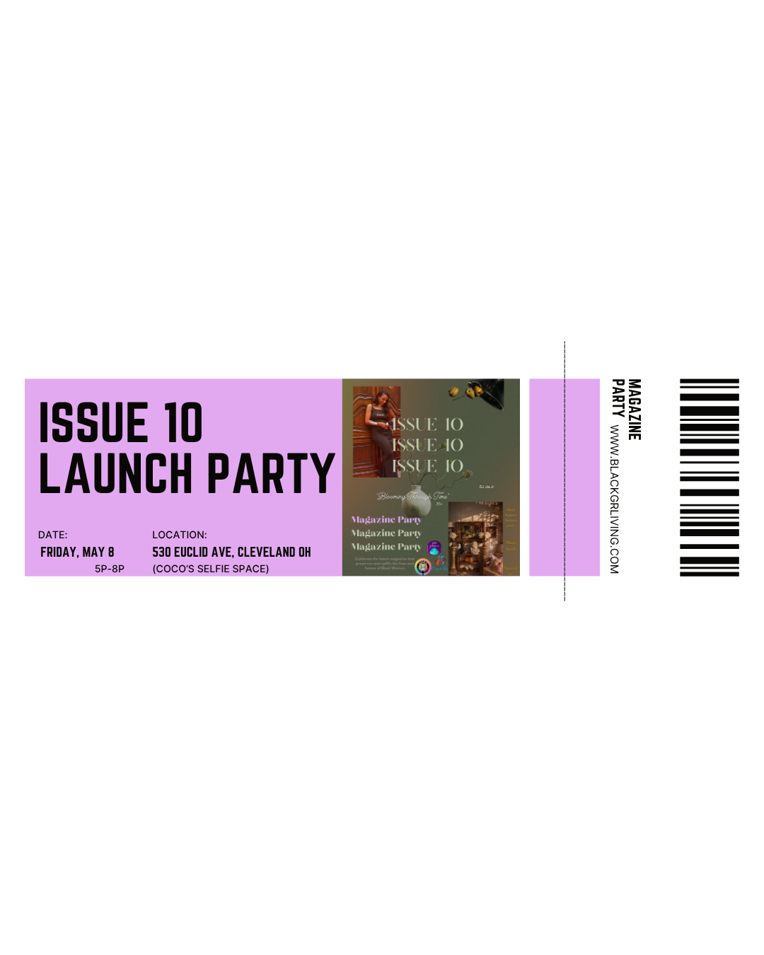 Issue 10 Launch Party Early Bird Ticket