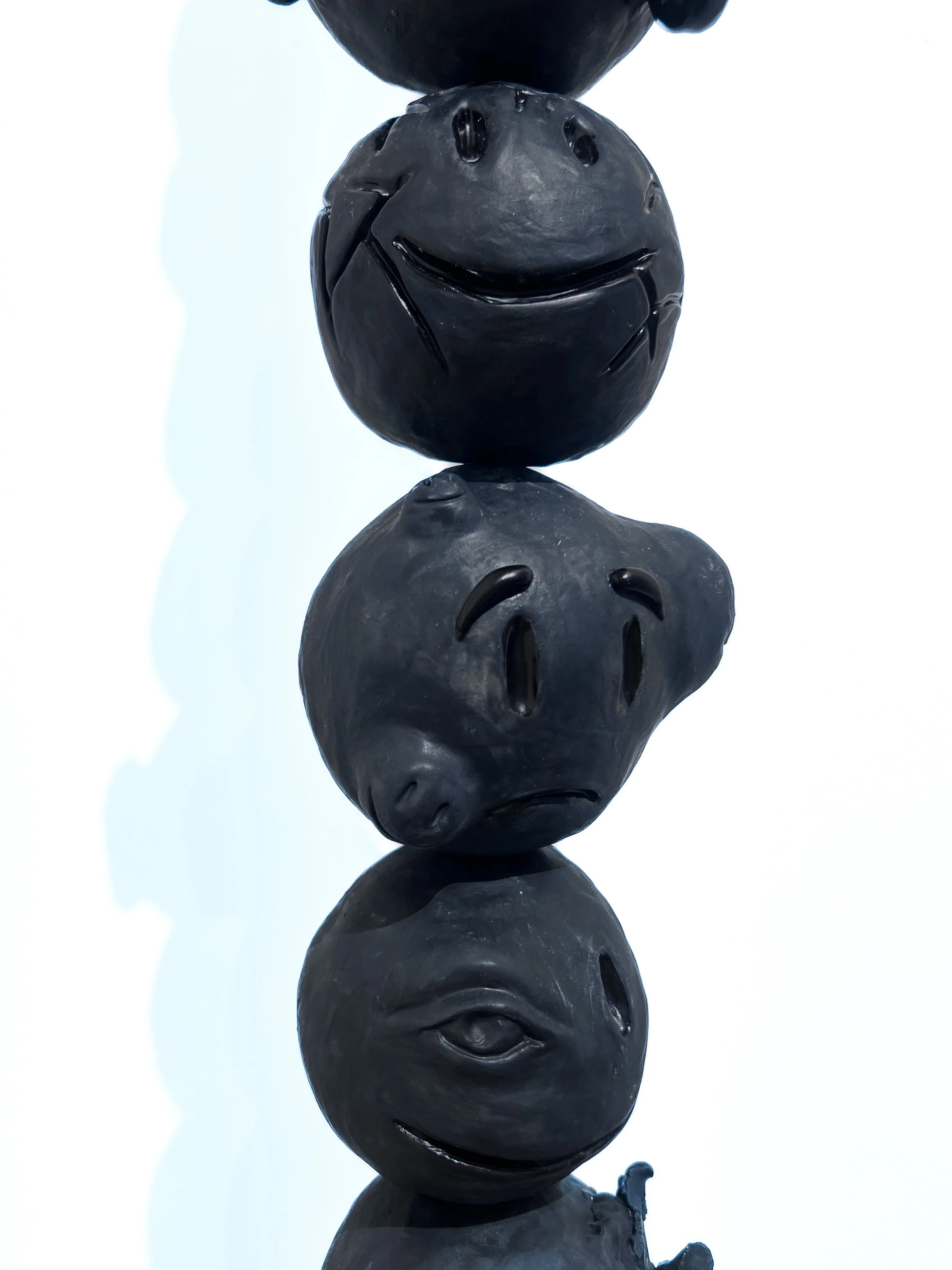 Consumed | Glazed Ceramics | 56,5 x 30 x 24 " - 143,5 x 76 x 61 cm