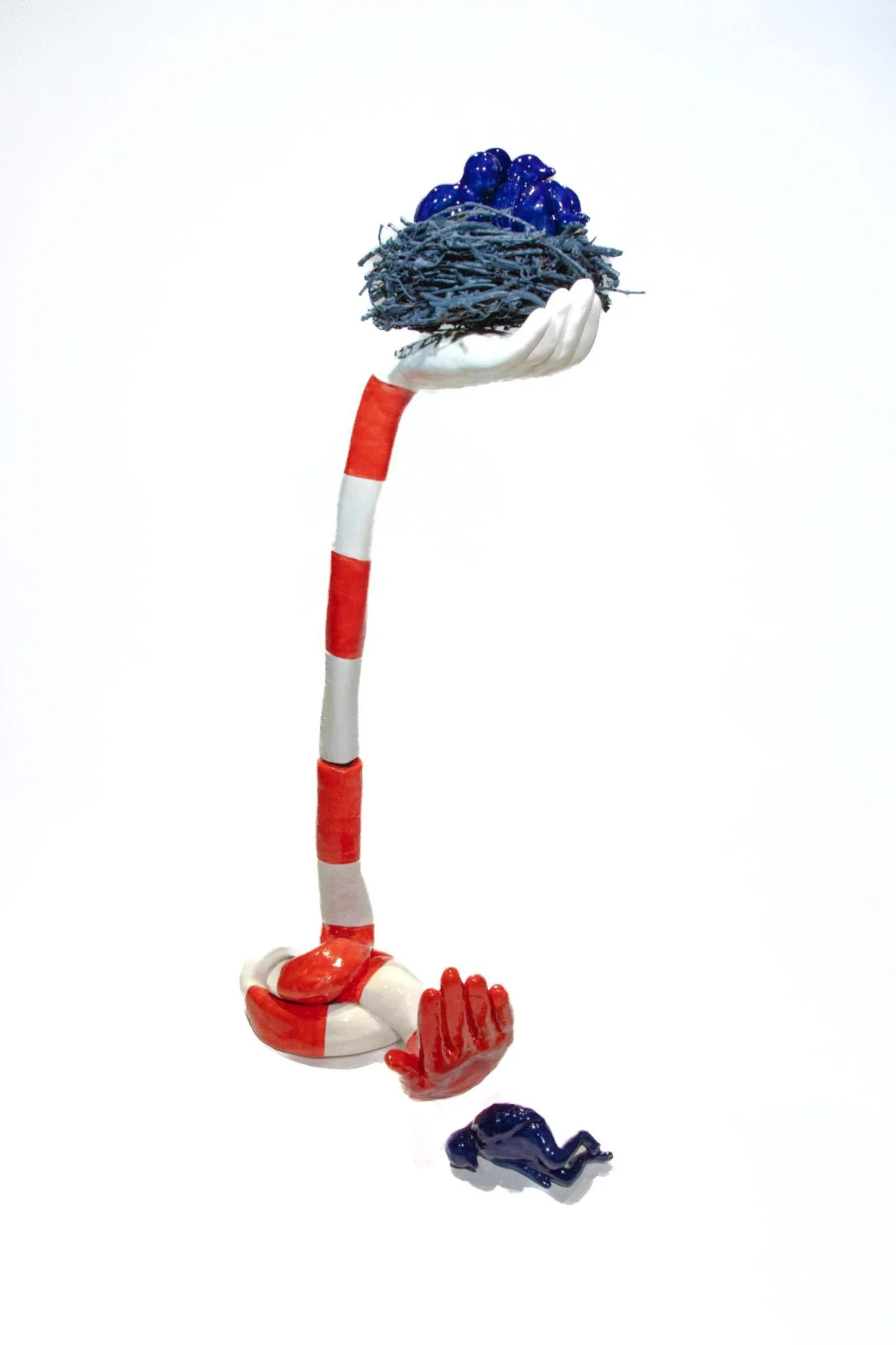 Starless | Glazed Ceramics | 30 x 8.5 x 11,5 " - 75 x 22 x 29 cm