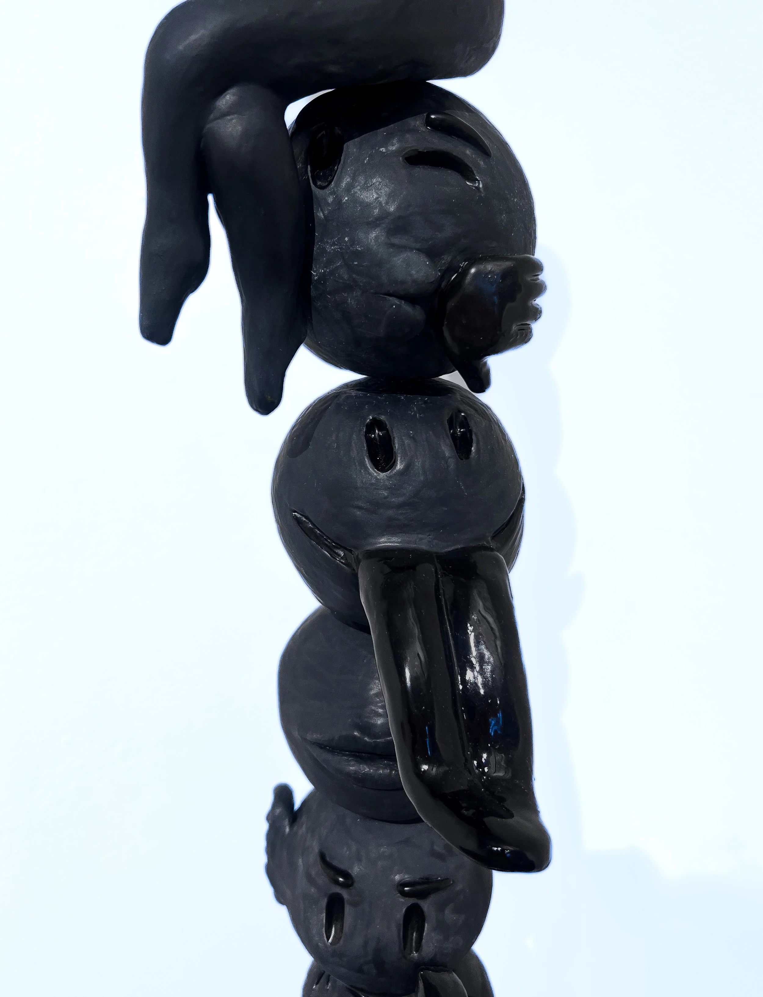 Consumed | Glazed Ceramics | 56,5 x 30 x 24 " - 143,5 x 76 x 61 cm