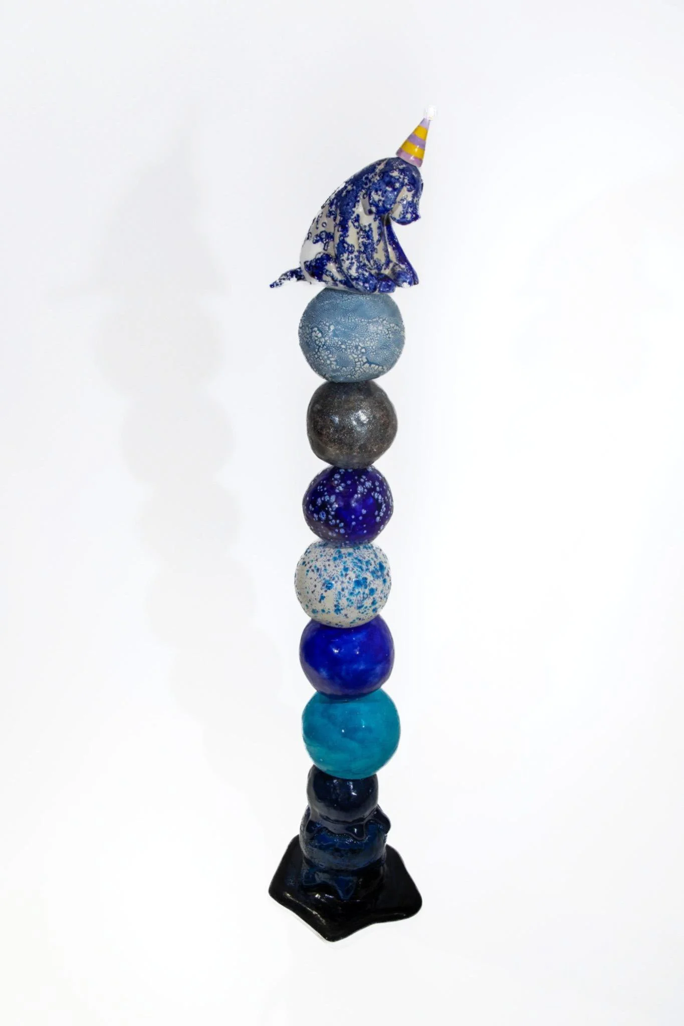 Lonely | Glazed Ceramics | 39.5 x 9 x 8 " - 101 x 23 x 20 cm