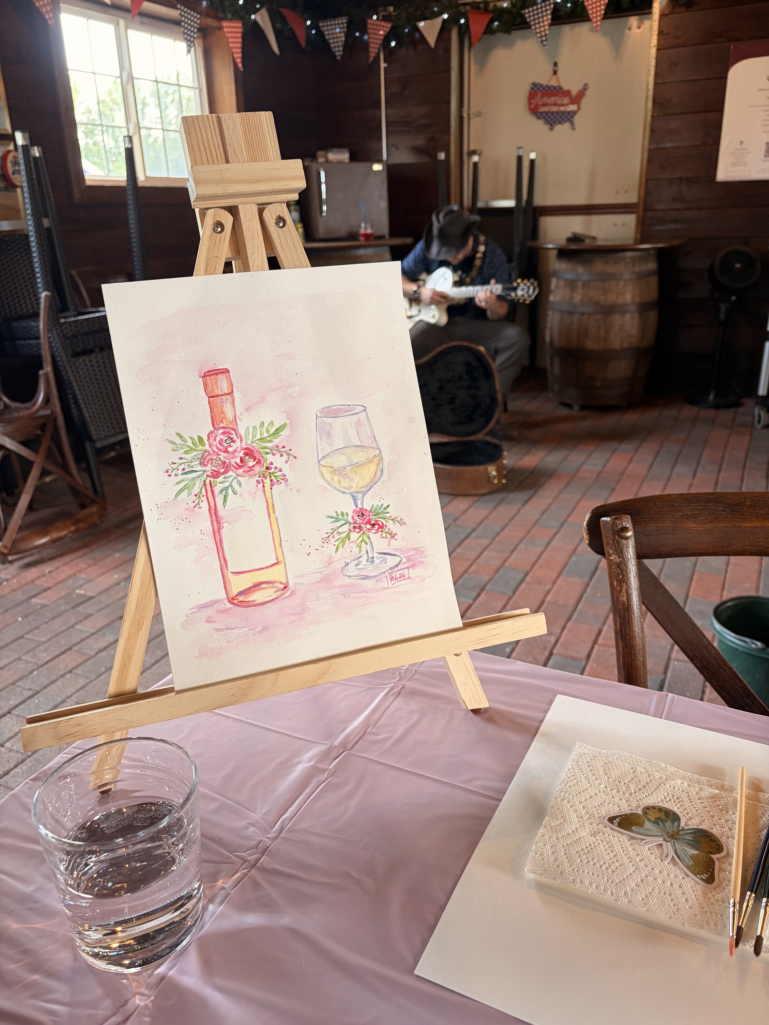 Summer Music and Watercolors