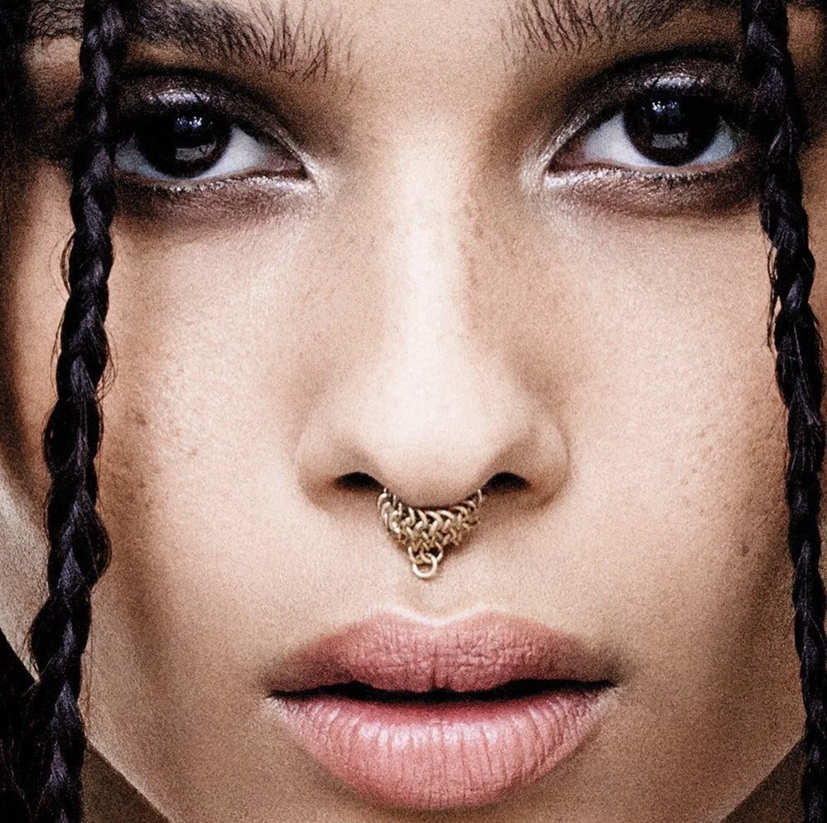 Zoë Kravitz custom Chain Mail for Mad Max Premier by J. Colby Smith  