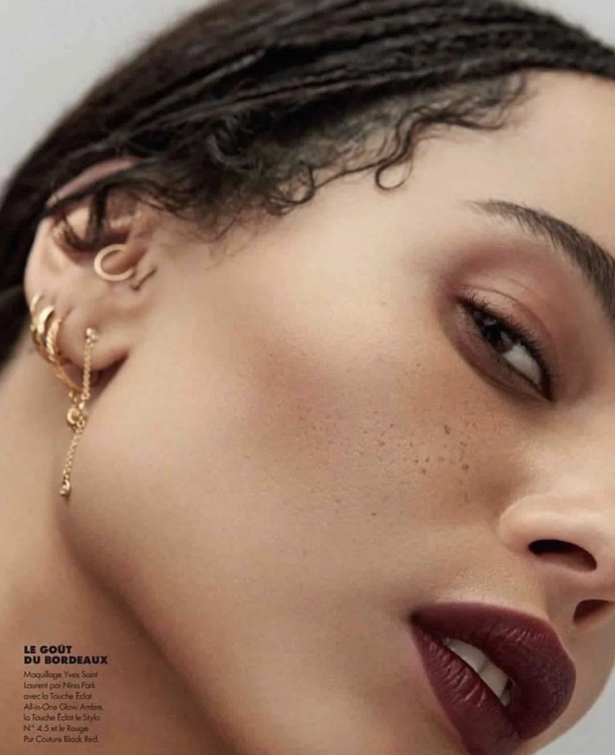 Zoë Kravitz Ear Piercing by J. Colby Smith  