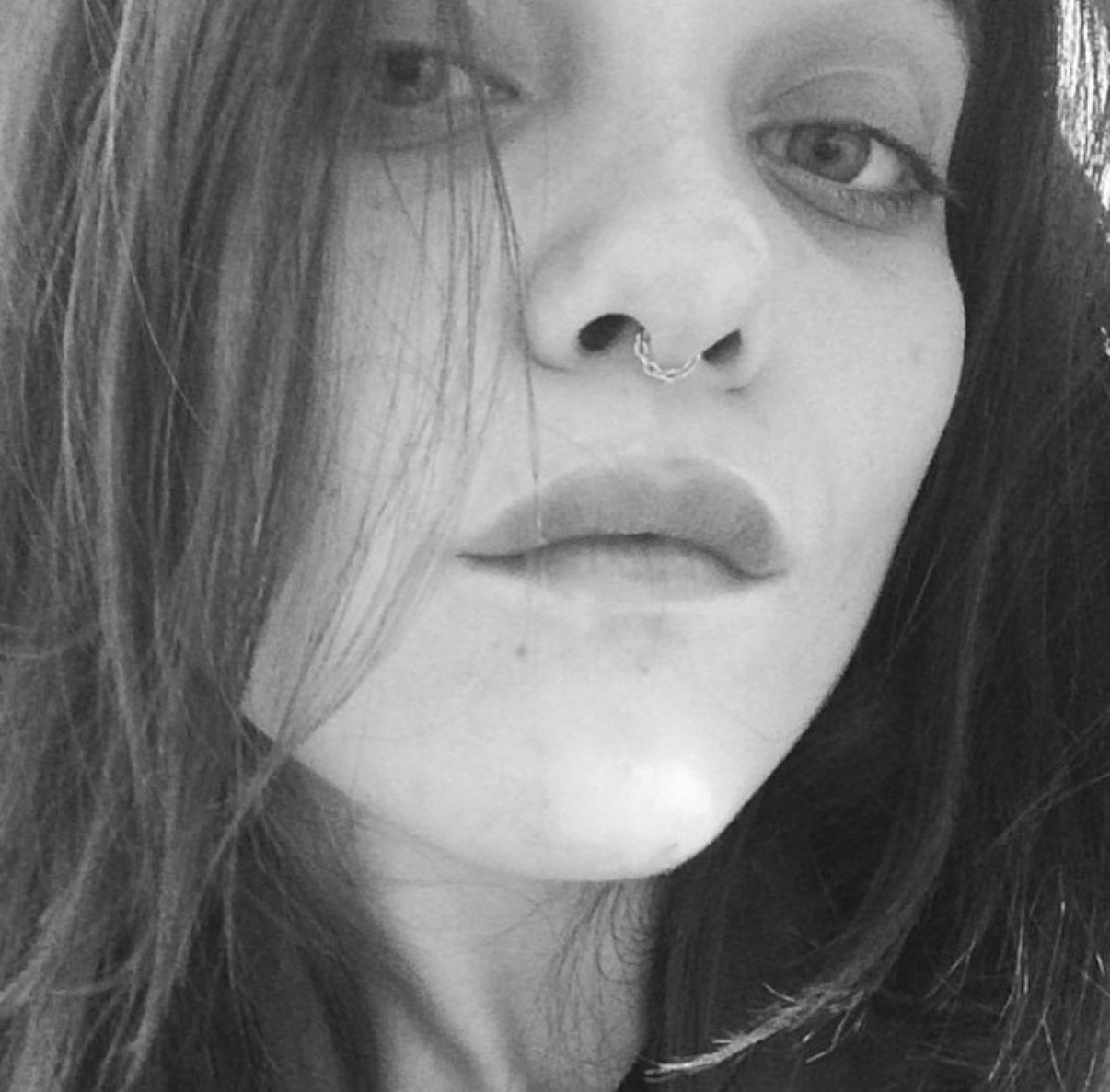 Sky Ferreira w/ Septum Chain by J. Colby Smith