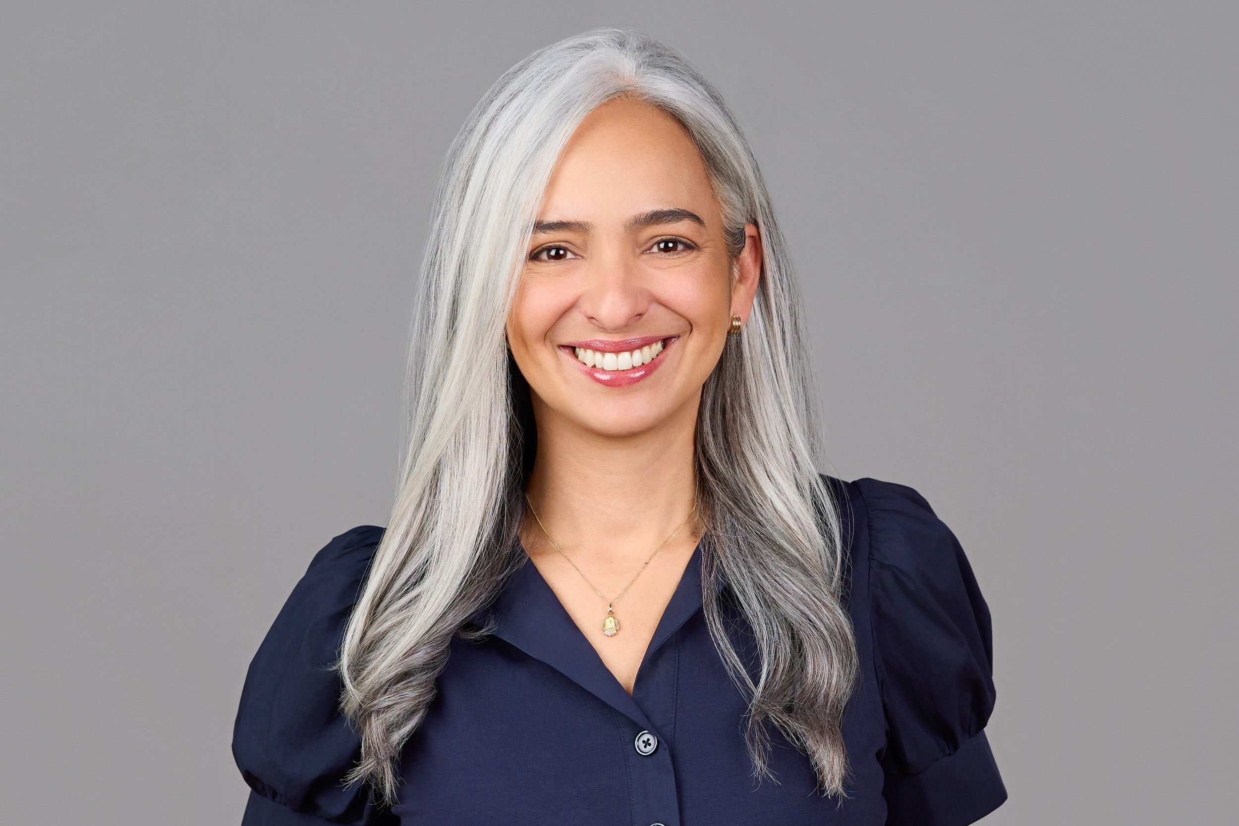 olive juice studios photographed this studio headshot for mayo clinic's alice mayo foundation board