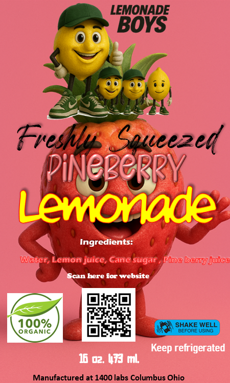 Lemonade Boys Pineberry Lemonade
