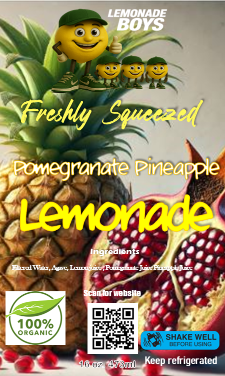 Lemonade Boys Pomegranate Pineapple Lemonade