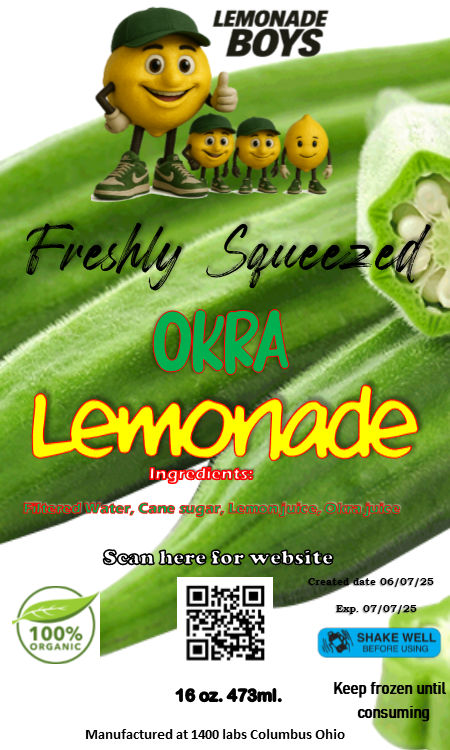 Lemonade Boys Okra lemonade