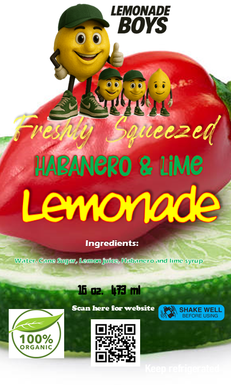Lemonade Boys Habanero & Lime Lemonade