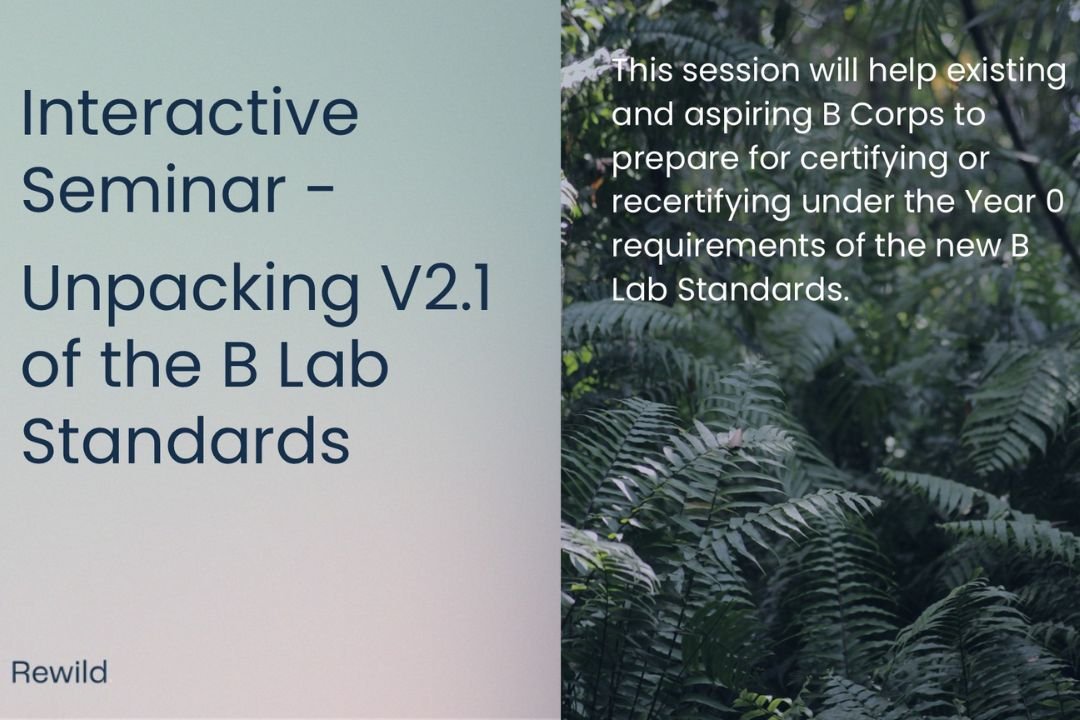 Unpacking V2 of the B Lab Standards