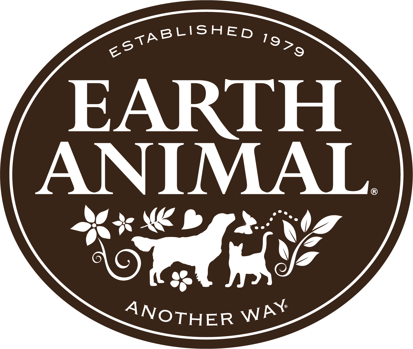 Earth Animal logo. Established 1979.