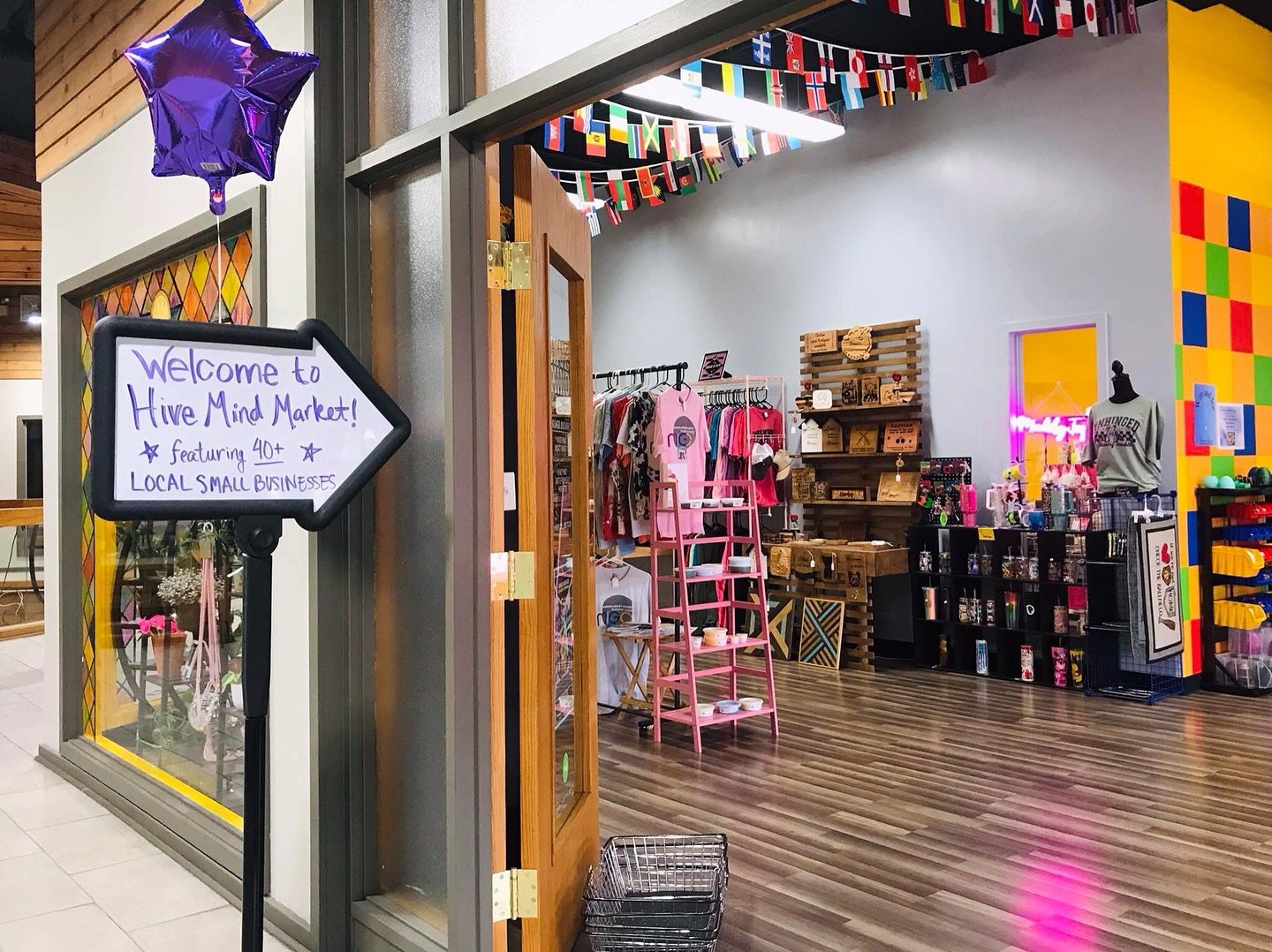Add a little color to your day at The Hive! Open today until 8pm inside Boston Hill Center ✨