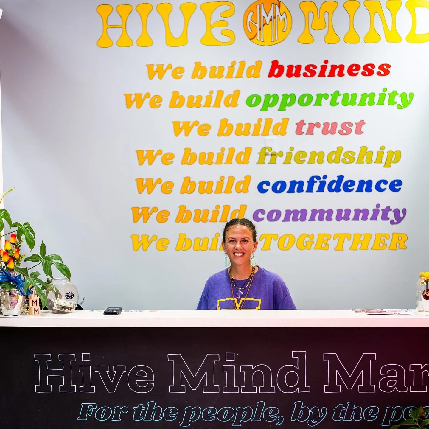 The Hive inside Boston Hill Center is the place to be! 
OPEN
W: 10-8pm
Th: 4-8pm
F: 10-8pm 
428 S Washington St, Marion IN
If you are a maker and would like to grow your business inside The Hive, email hivemindmarket@gmail.com ! 
Thank you for sh
