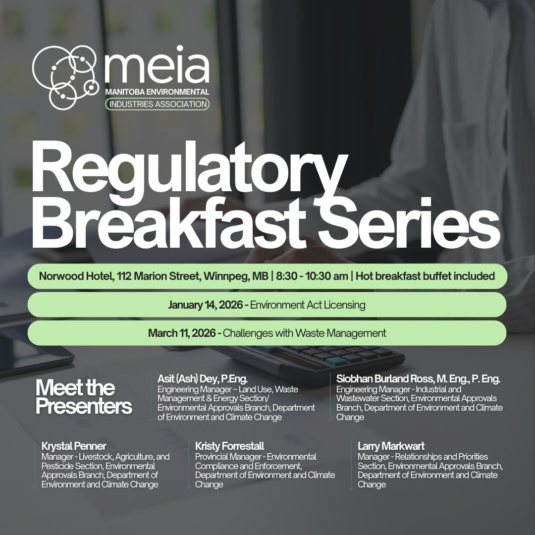 Regulatory Breakfast Series - Environment Act Licensing