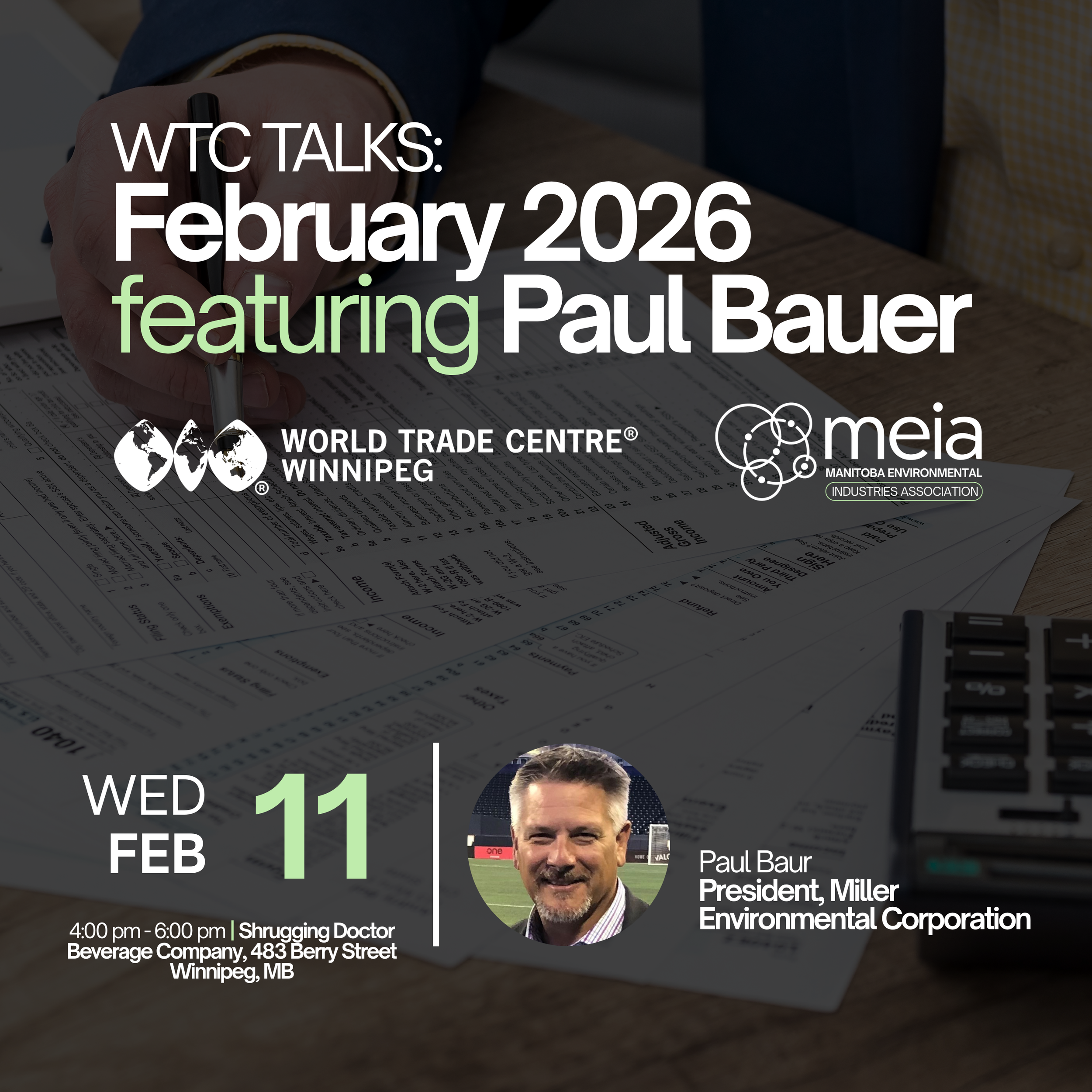 WTC Talks – February 2026 featuring Paul Bauer