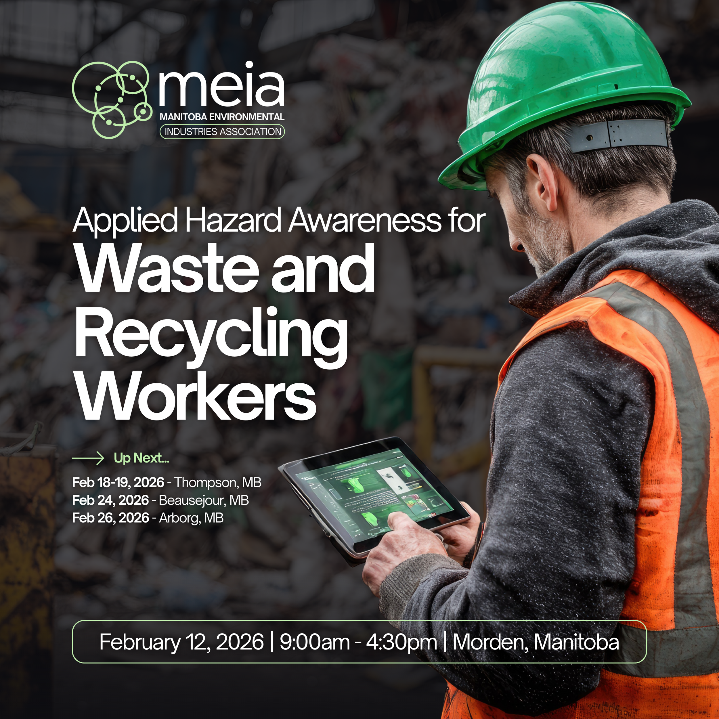 Applied Hazard Awareness for Waste and Recycling Workers