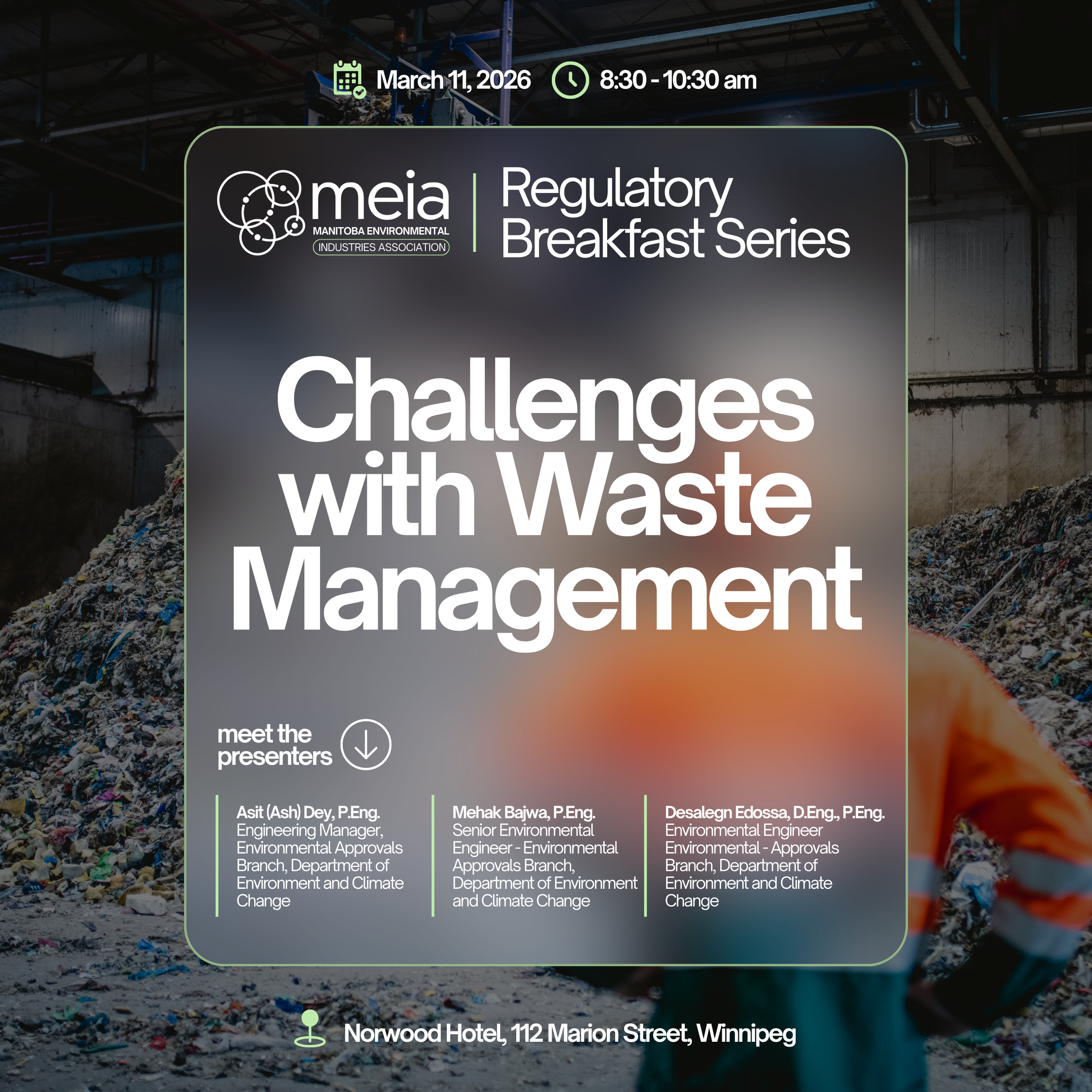 Regulatory Breakfast Series - Challenges with Waste Management