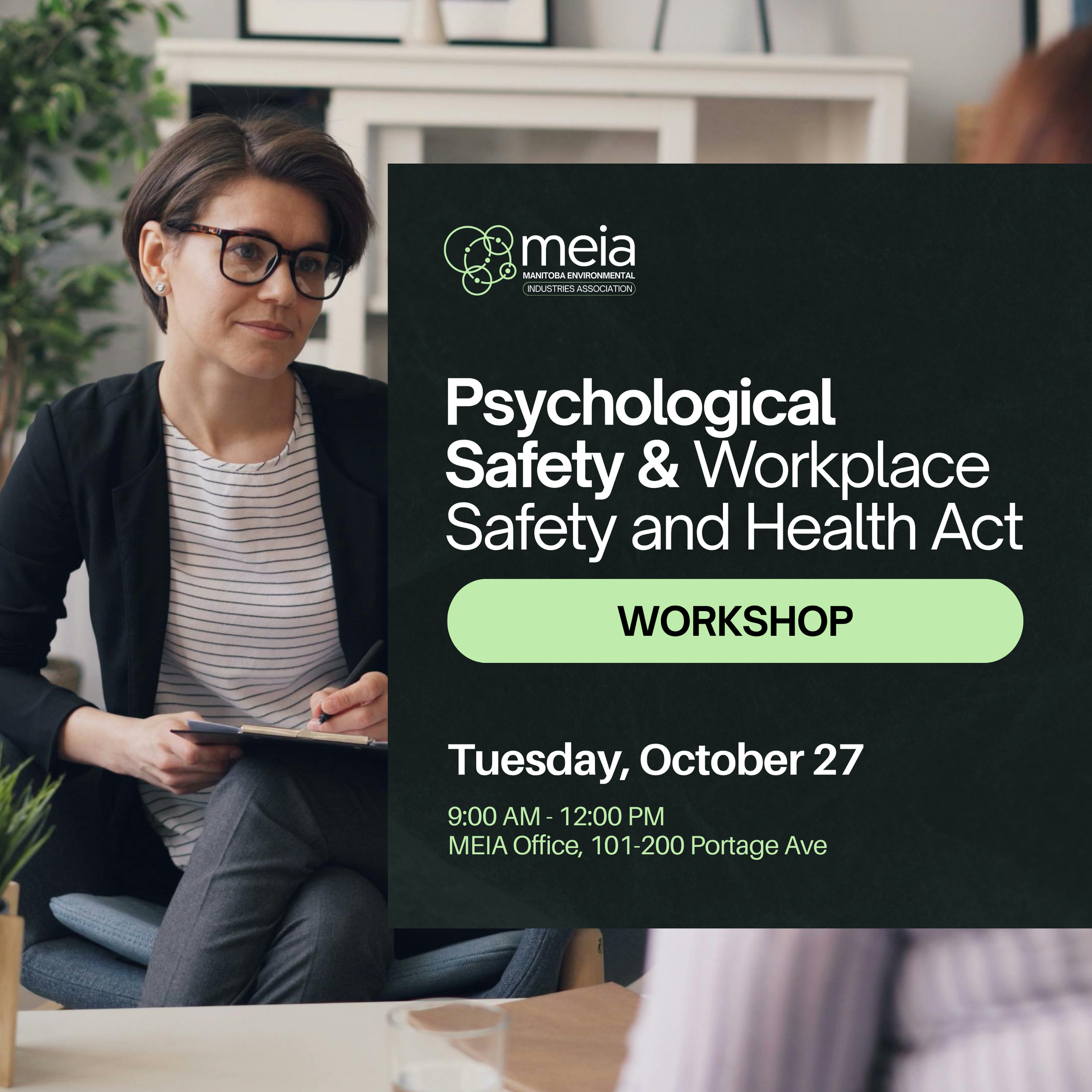 Psychological Safety & Workplace Safety and Health Act Workshop
