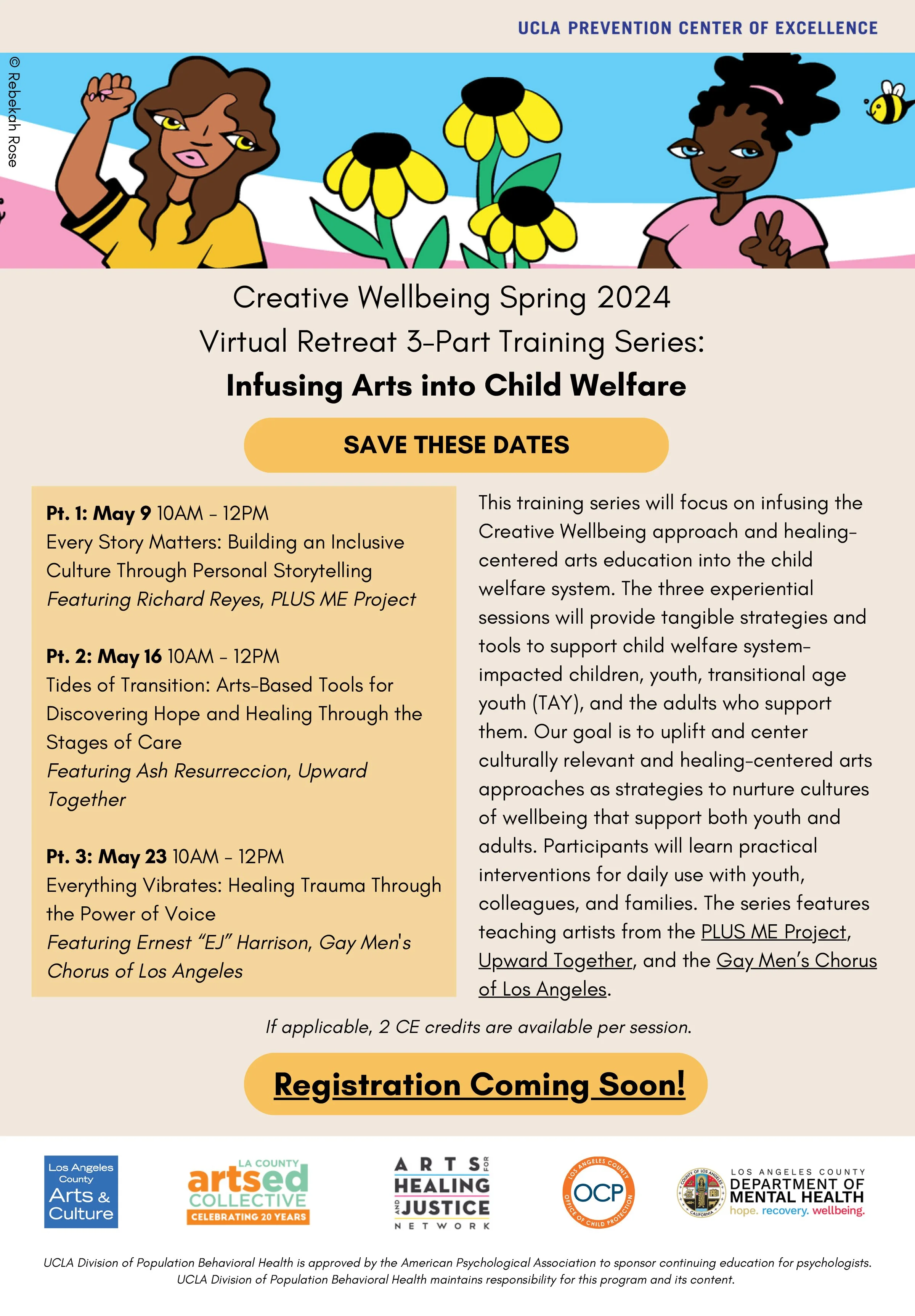 Creative Wellbeing Spring 2024 Retreat — Upward Together