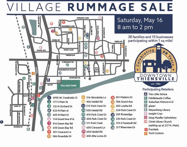 Rummage & Retail — DOWNTOWN THIENSVILLE