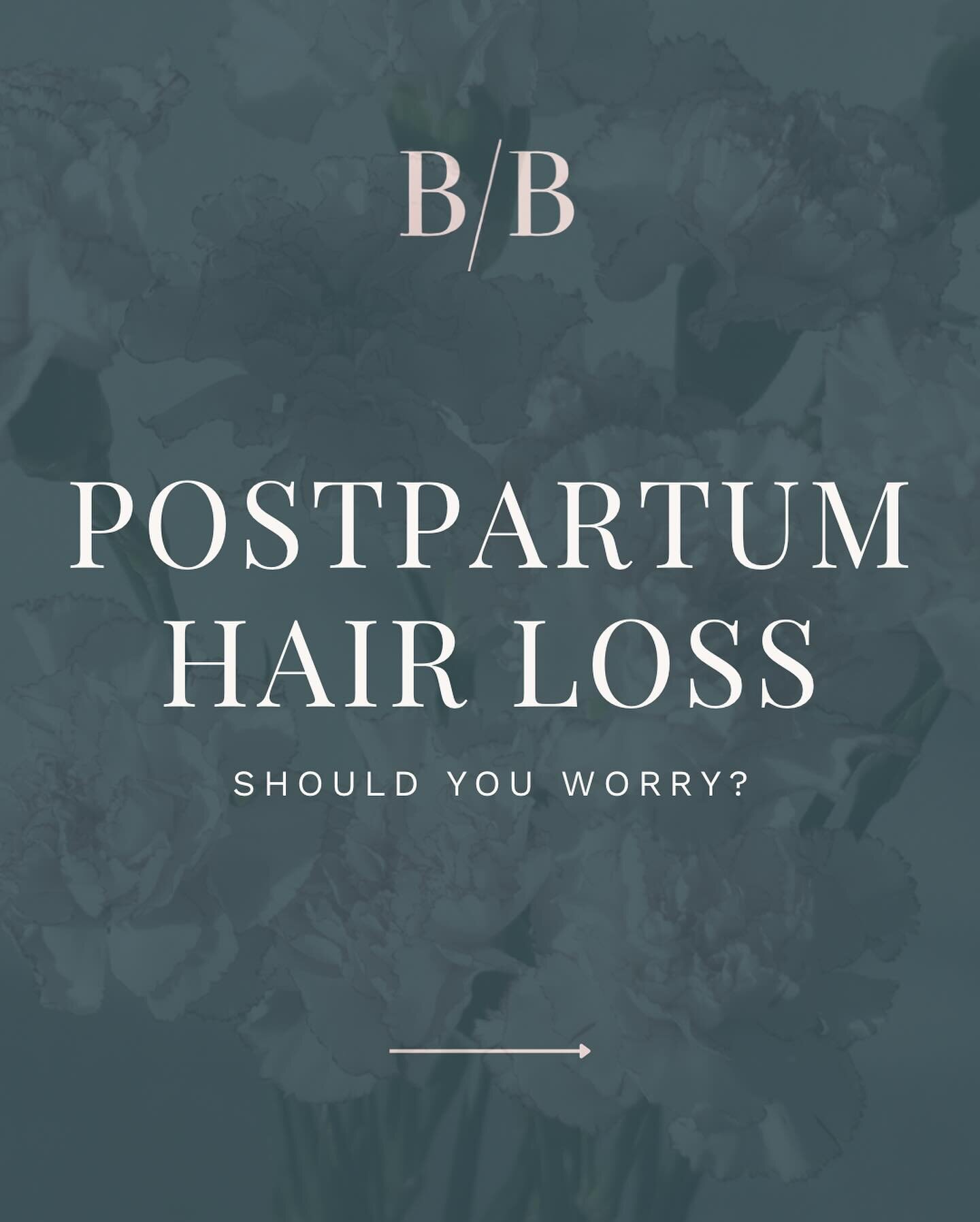 We see you struggling with that postpartum hair loss. Your body is going through so many changes and you&rsquo;re adjusting to your new baby. Your hair shouldn&rsquo;t be something you need to worry about. 

Schedule a hair loss consultation to have 