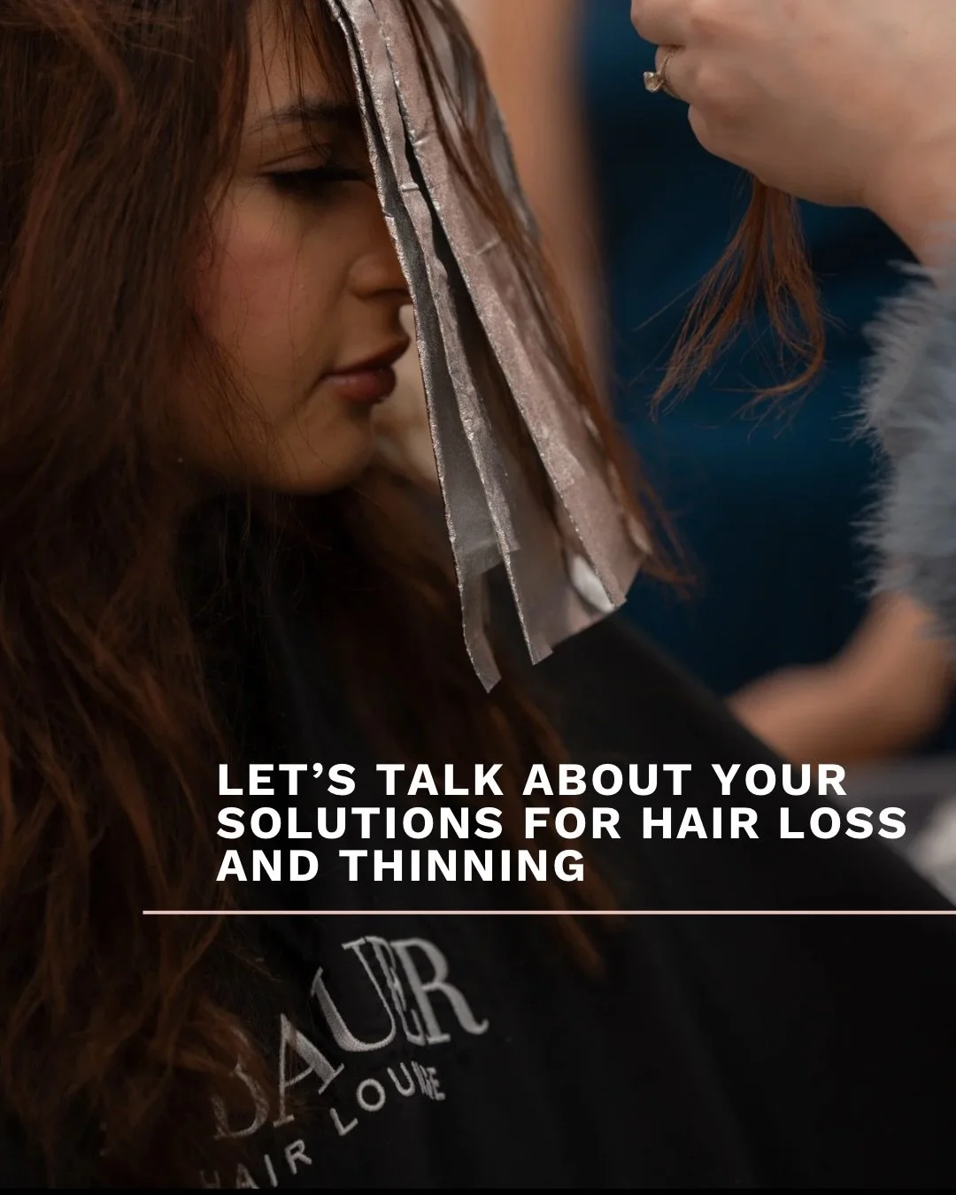 At B/BAUER, there&rsquo;s never just one solution.

We have options because every hair journey is different.

Medical grade wigs, hair toppers, hairline toppers, bonding, mesh, and meshless integration.

Multiple methods. Multiple possibilities. One 