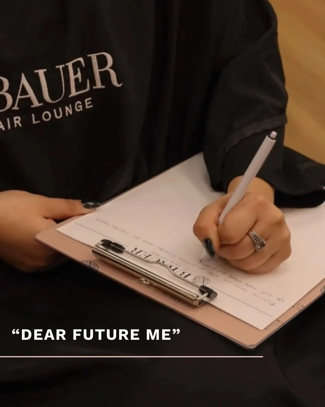 January feels like a fresh page, so we made you a moment to write on it.

A letter to your future self.

Not because you need to change who you are, but because you deserve to meet the version of you who is living to her highest potential.

January i