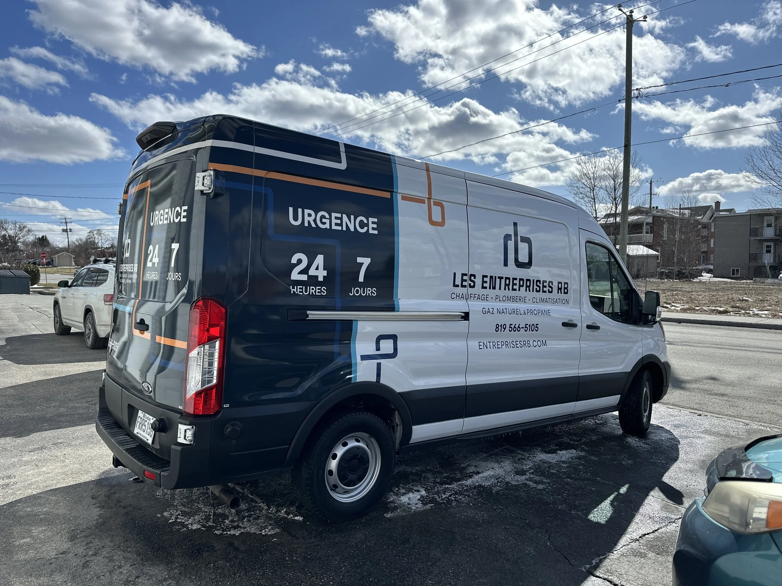 ford transit les entreprise RB paquette detailing