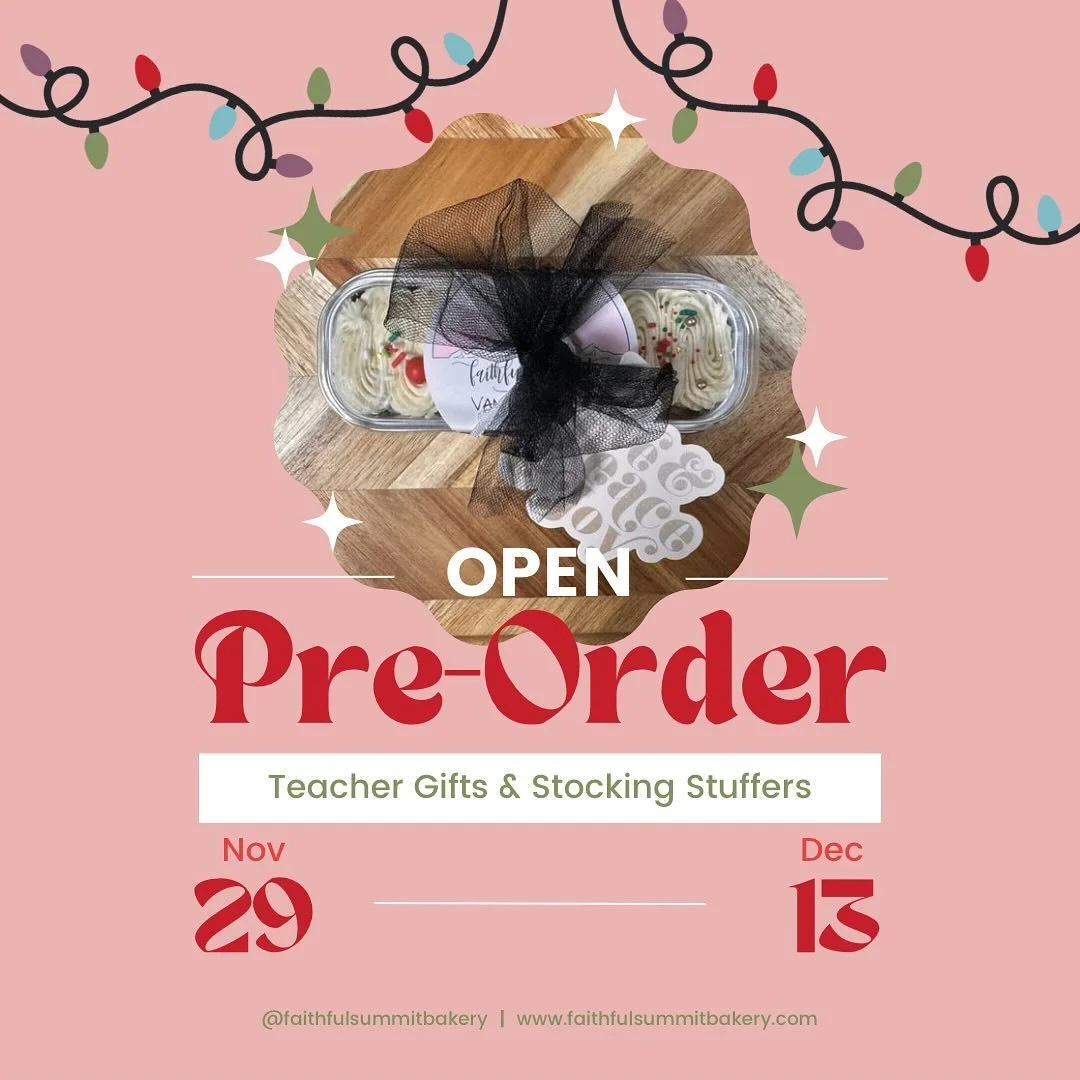 The Countdown to Christmas has begun which means it&rsquo;s definitely time to start thinking about Christmas Gifts! We have decided to open a Pre-Order for Teacher / Coworker / Friend gifts and Stocking Stuffers! Head to the link in my bio to place 