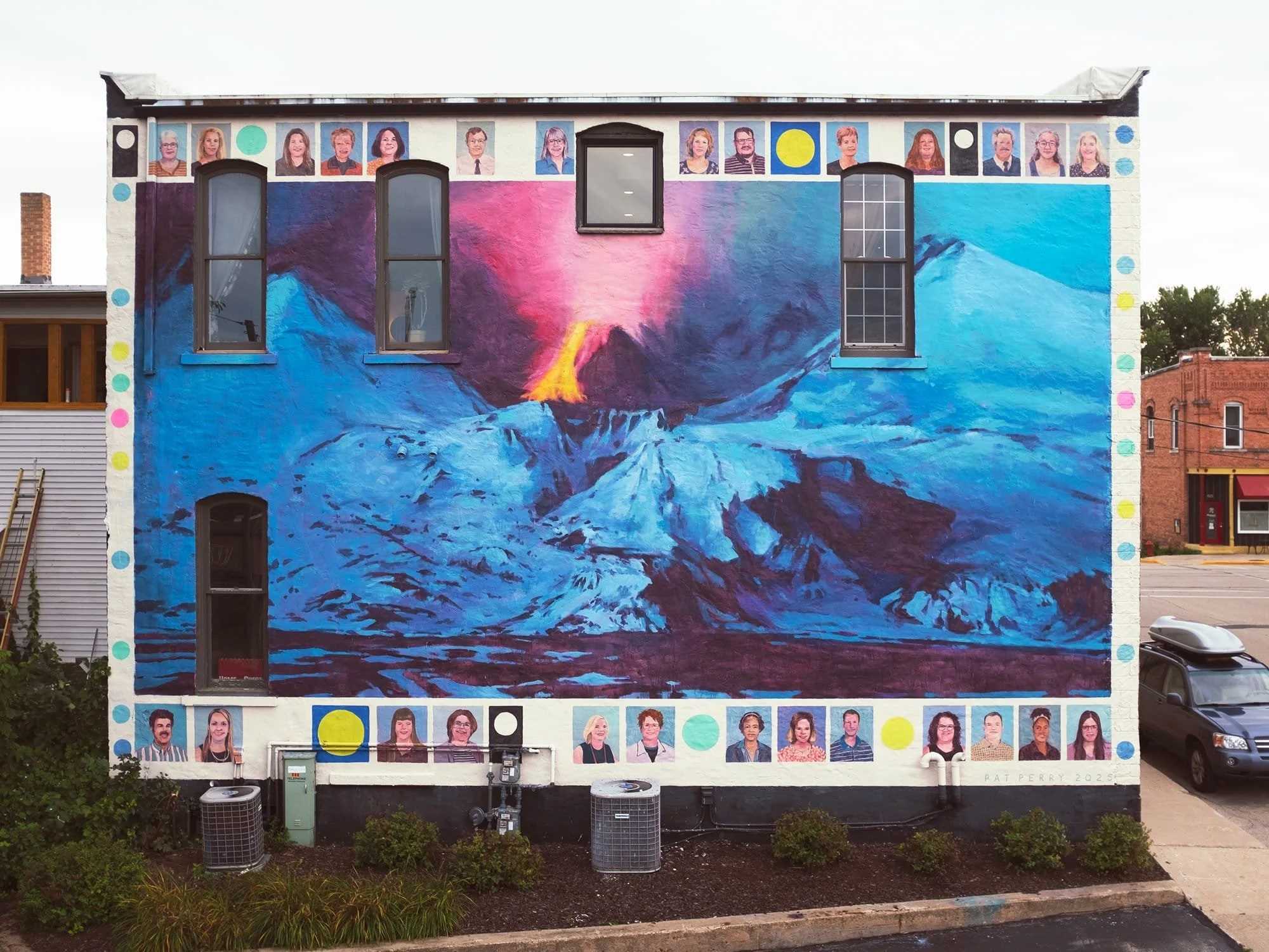 IN RURAL WISCONSIN, PAT PERRY CONNECTS THE VARIOUS FORCES THAT SHAPE OUR WORLD