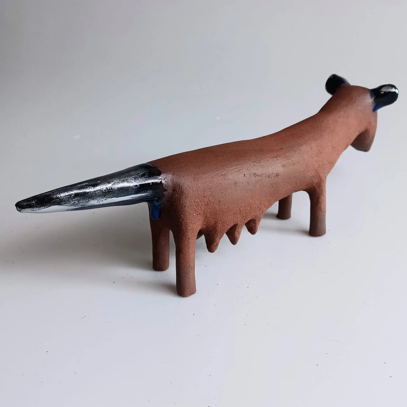 Vixen.
Stoneware, glaze, lustre