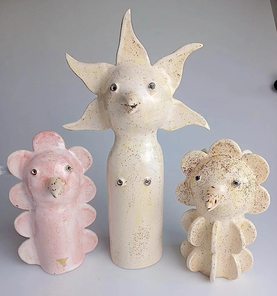 Freckles 1.
Stoneware, Ilmenite, glaze, lustre